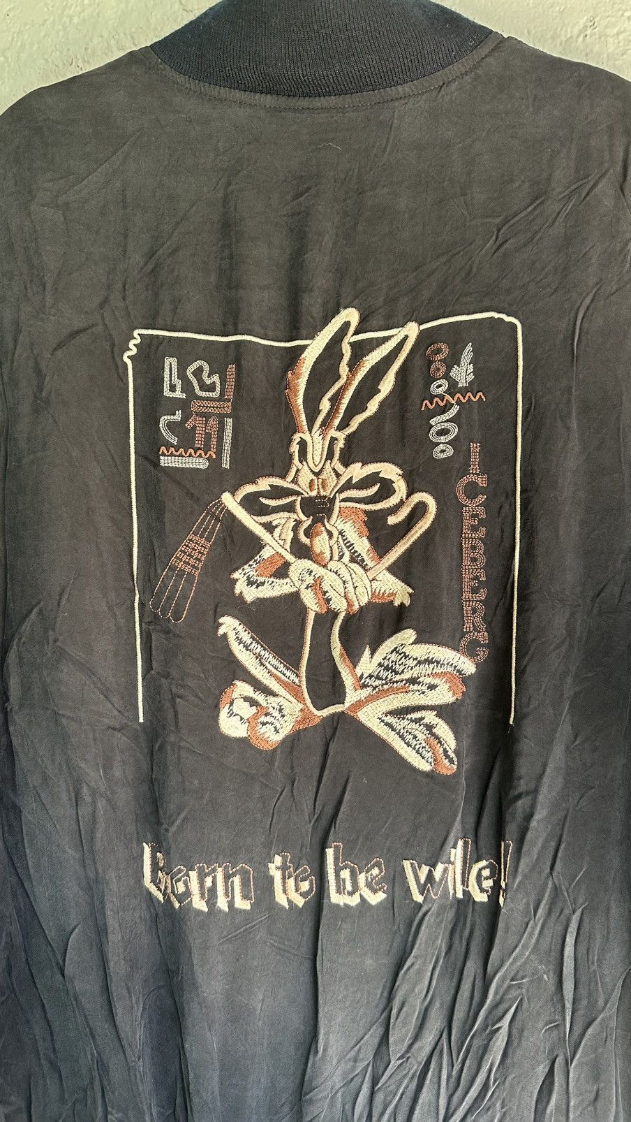 Iceberg Iceberg bunny born to be wile black bomber jackets Size US XL / EU 56 / 4 - 5 Thumbnail