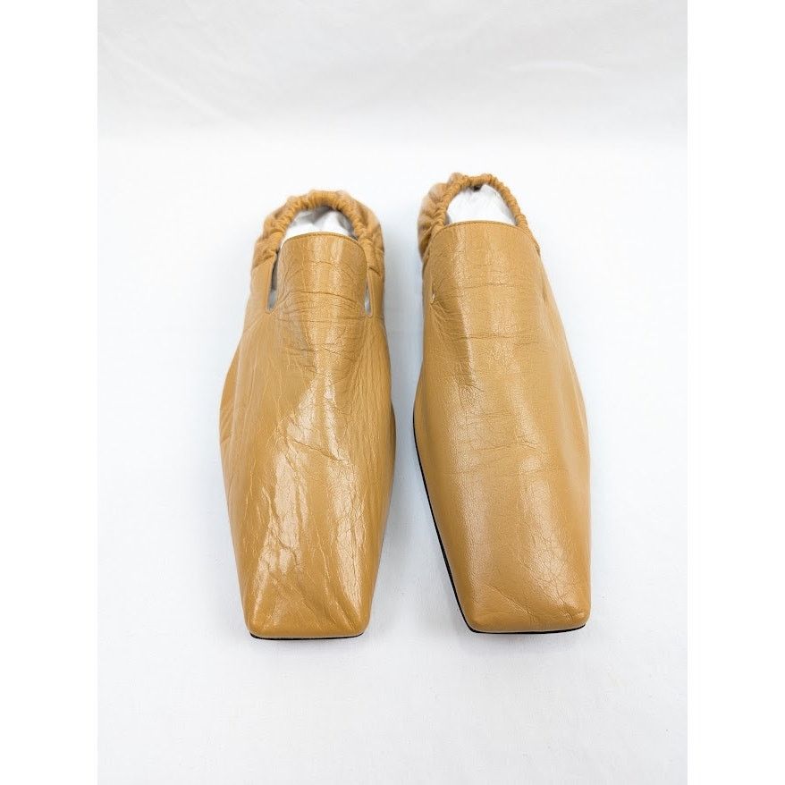 Bottega Veneta o1rshd1 Q:2 / Rubber Sole / Leather Crunch Lux Shoes Sahara Size US 8.5 / EU 41-42 - 19 Thumbnail