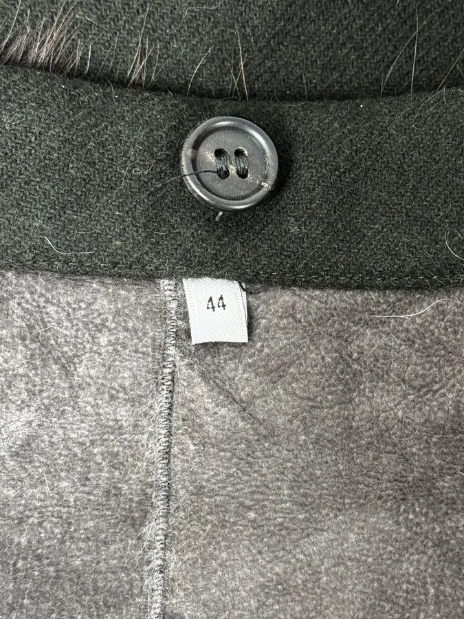 Miu Miu AW2010 Miu Miu Brown Removable Fur Collar Wool Coat Size M / US 6-8 / IT 42-44 - 13 Thumbnail
