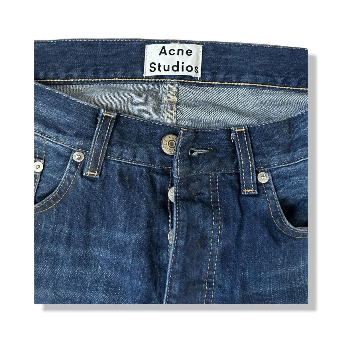 Acne Studios Acne Jean blue Size US 34 / EU 50 - 2 Thumbnail