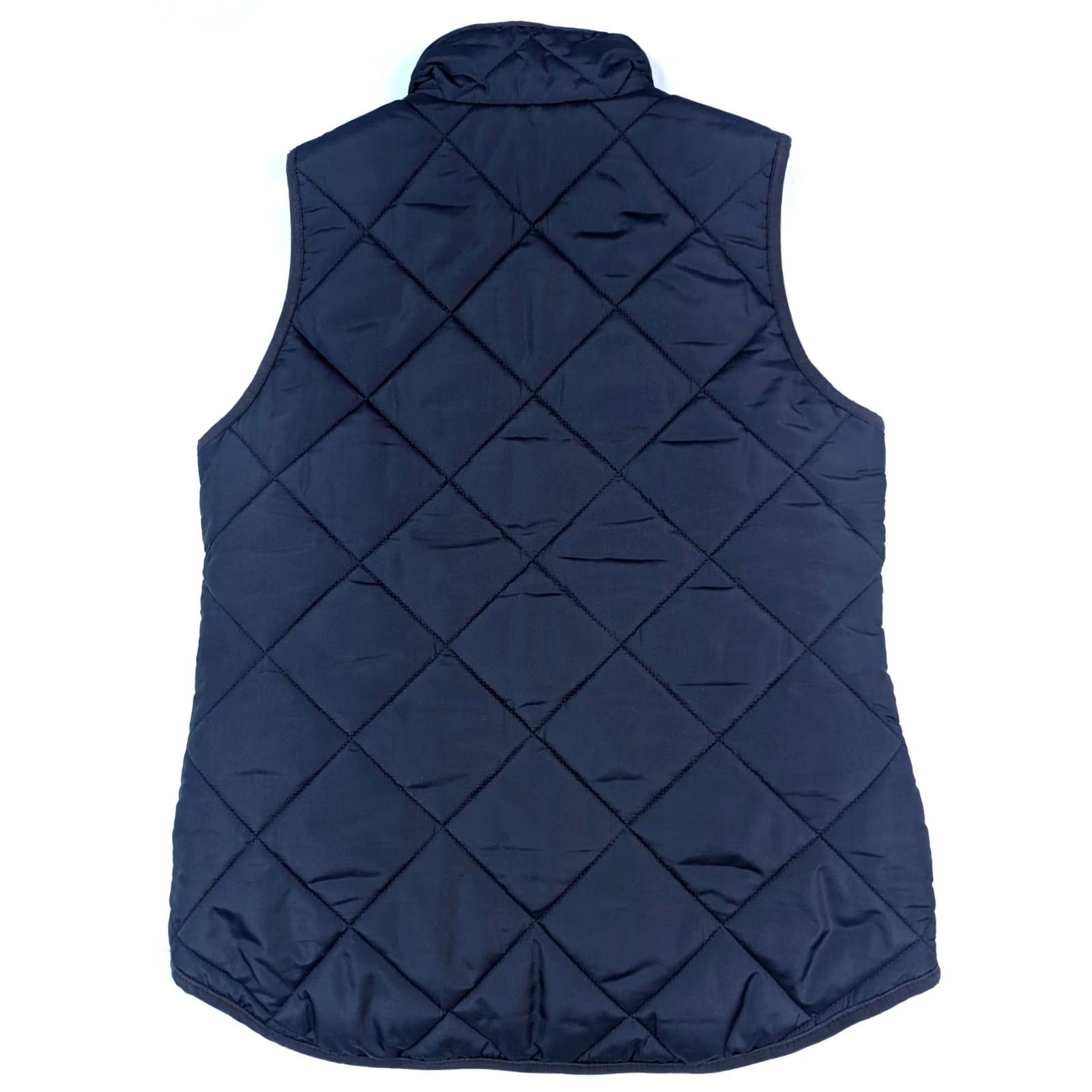 J.Crew J. Crew Quilted Vest Men XS Navy Blue Insulated Lightweight Pockets Zip Mid-Length Jacket Coat Outerwear Size US XS / EU 42 / 0 - 6 Thumbnail