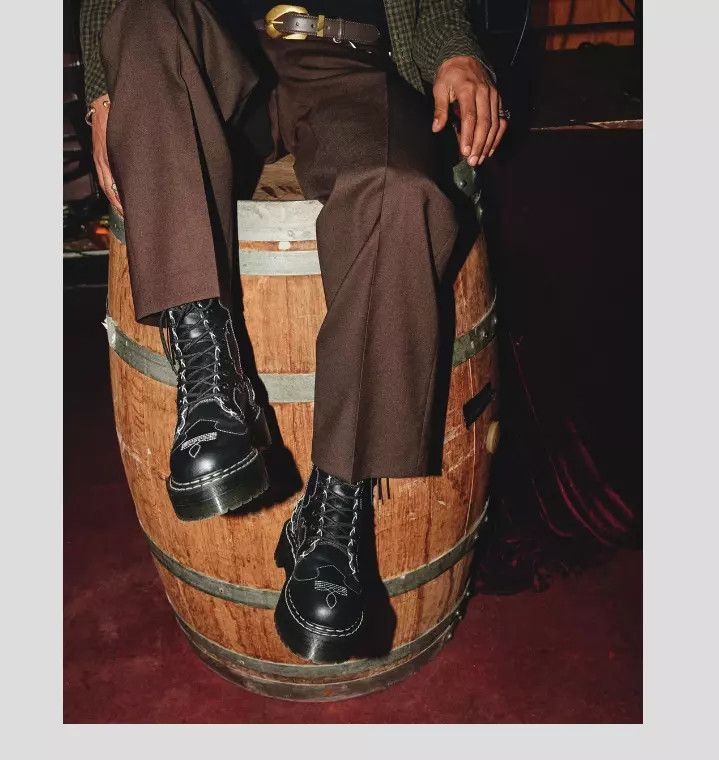 Dr. Martens US M 13 ~ DR. MARTENS JADON HI Boot GOTHIC AMERICANA Size US 13 / EU 46 - 9 Thumbnail
