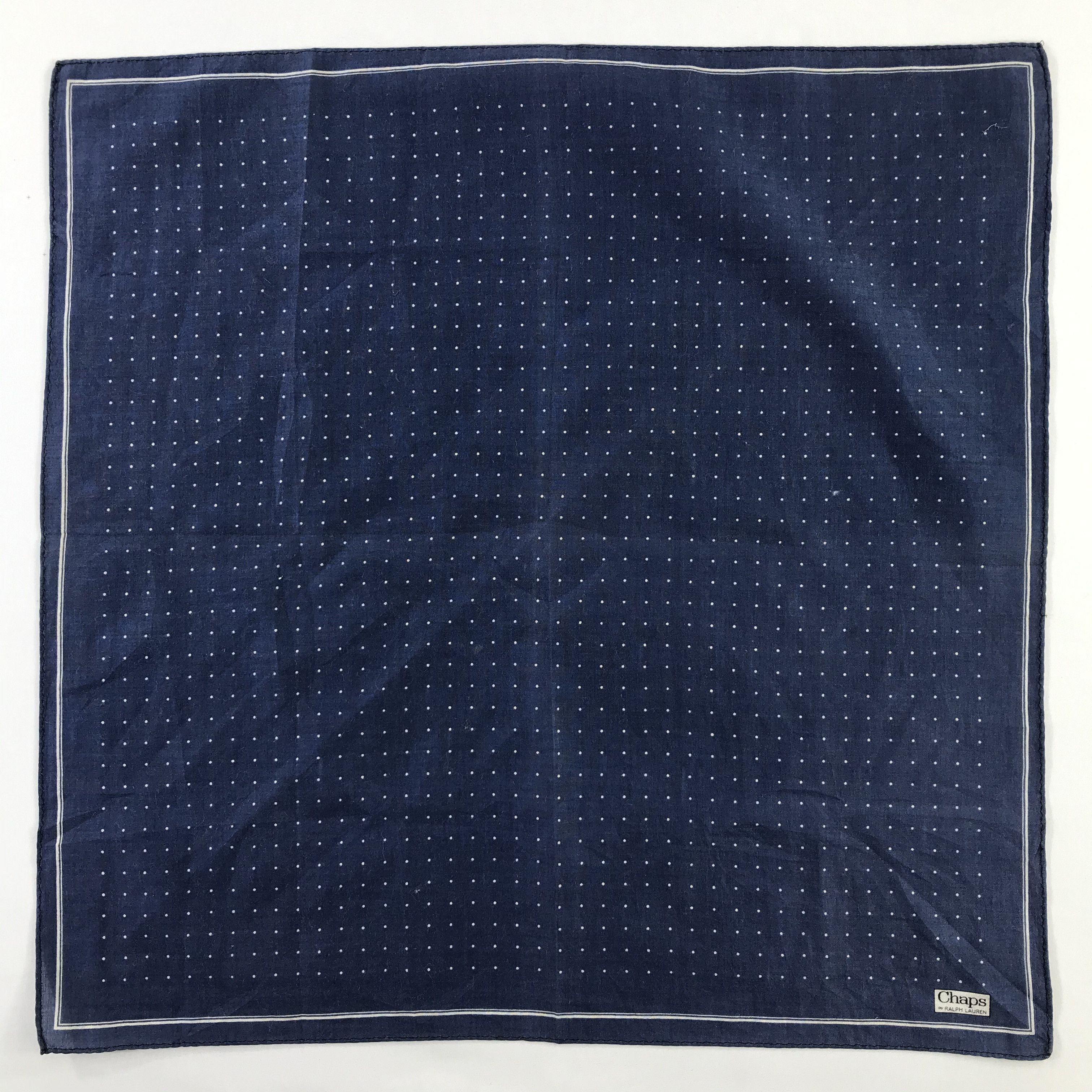 Chaps Ralph Lauren × Vintage Chaps Ralph Lauren Bandana / Handkerchief /Neckerchief -S595 Size ONE SIZE - 1 Thumbnail