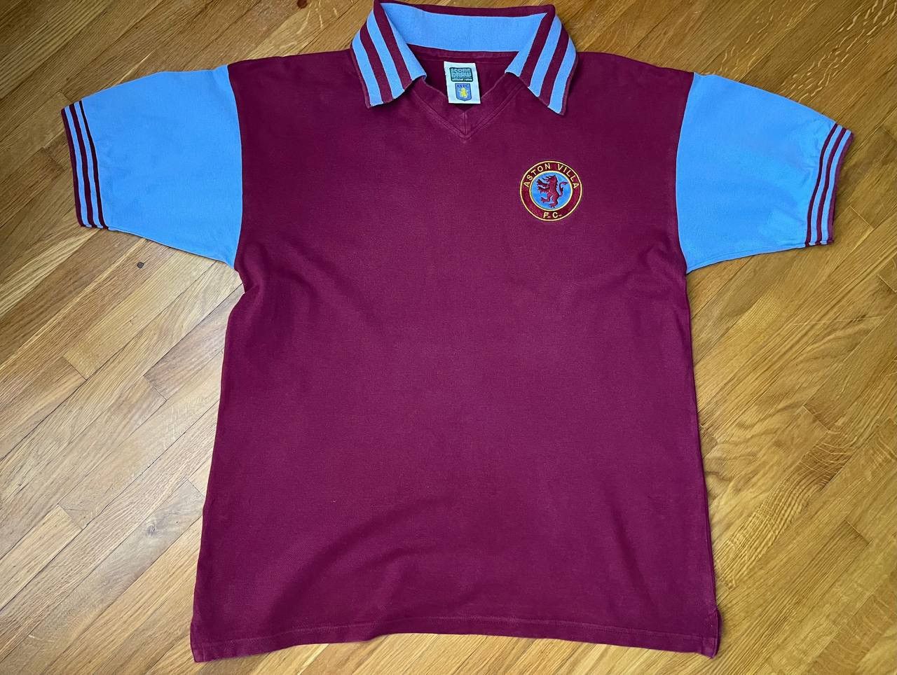 Vintage Scoredraw Aston Villa FC soccer jersey vintage tee Size US L / EU 52-54 / 3 - 1 Thumbnail