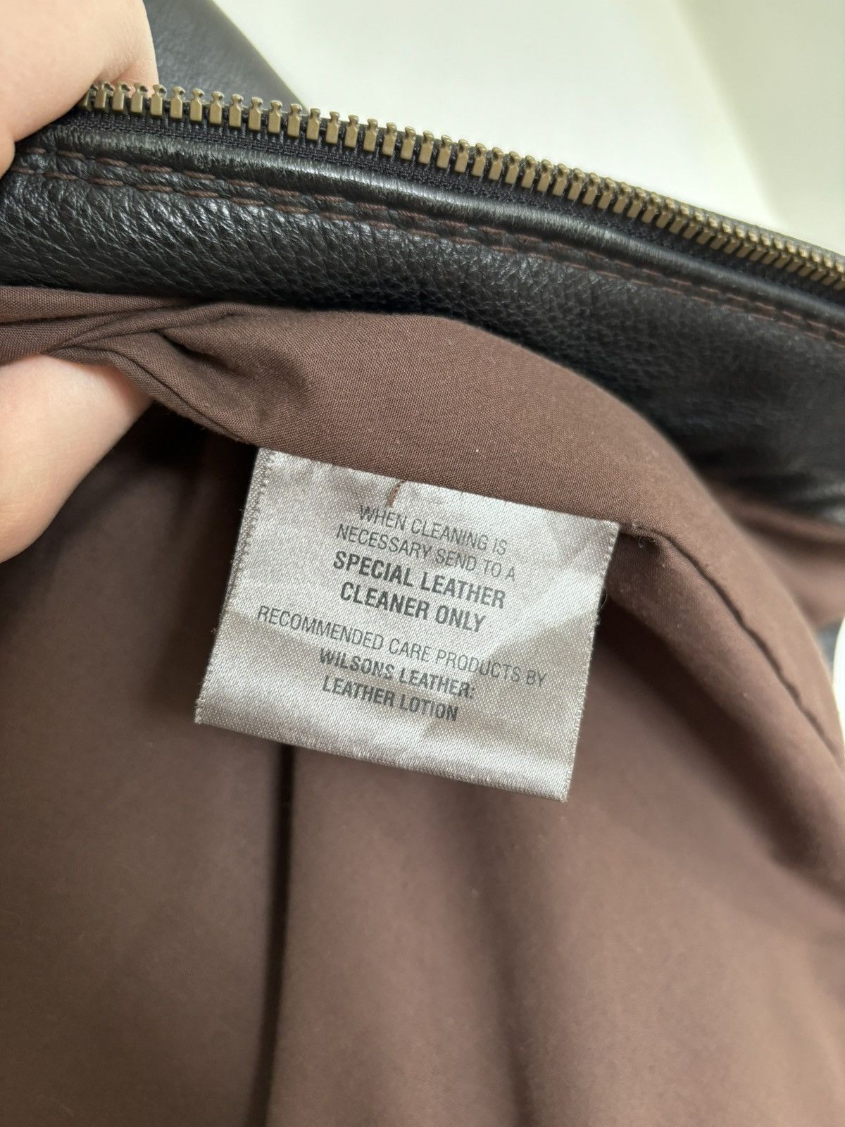 Black Wilson’s Leather Jacket