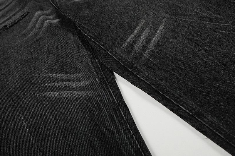 Jean American retro washed whiskered scimitar jeans for men Size US 32 / EU 48 - 4 Thumbnail