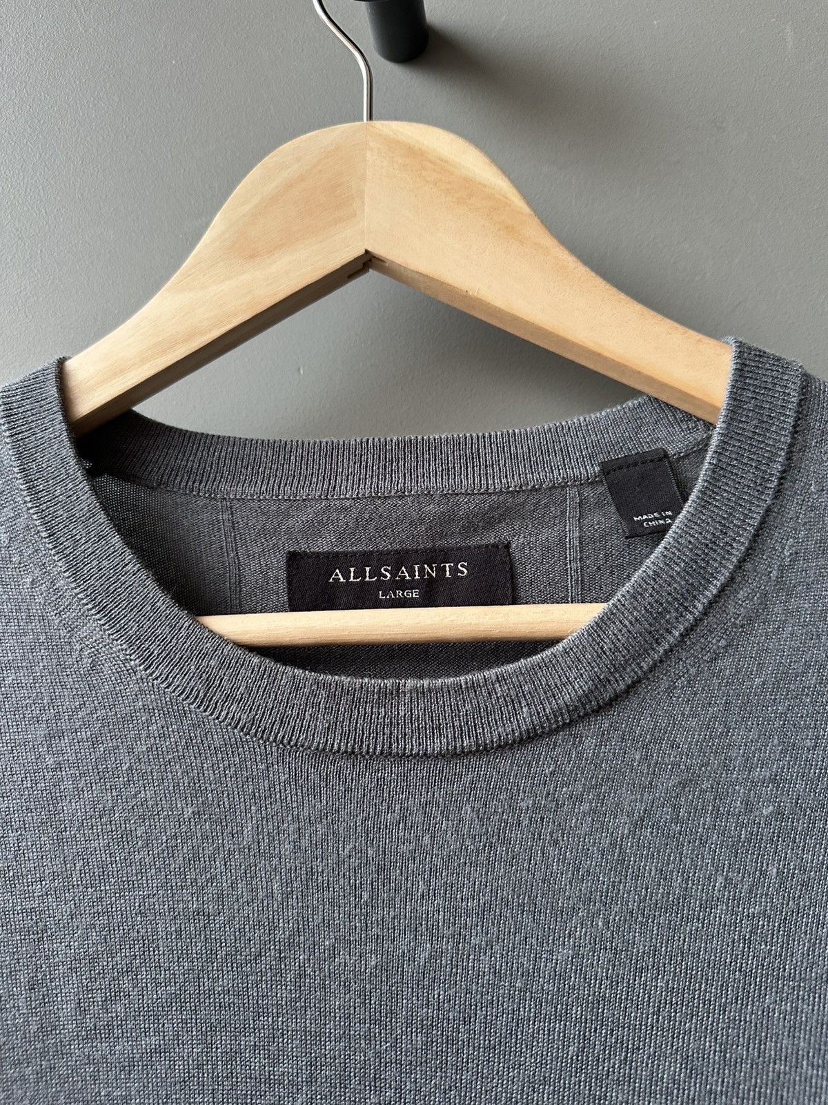 Allsaints Allsaints Nomo Crew Modal Sweater Size L Size US L / EU 52-54 / 3 - 3 Thumbnail