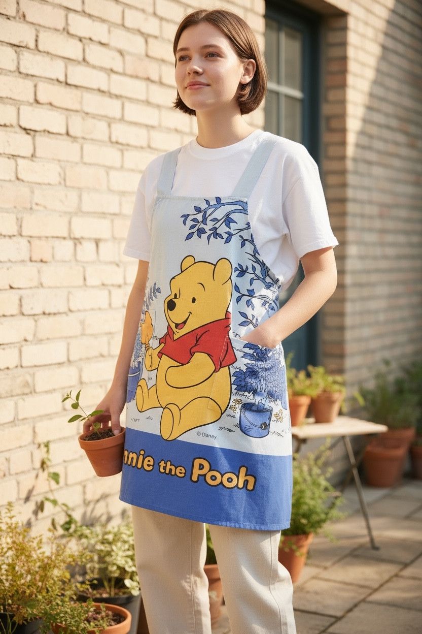 Disney DOPE! Amazing 90’s DISNEY POOH Full Print Apron Size ONE SIZE - 1 Thumbnail