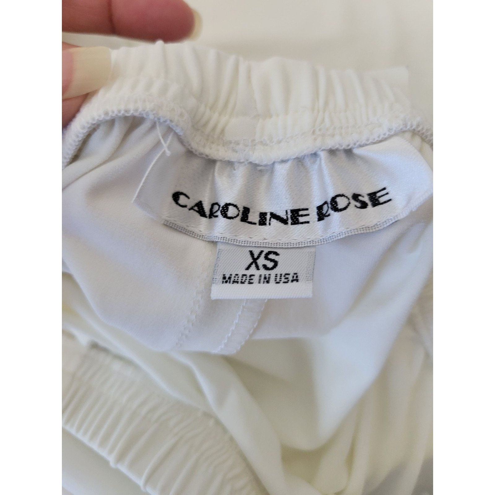 Carolina K Caroline Rose Pants Ivory White Suzette Straight-Leg Sz XS Size 25" / US 0 / IT 36 - 11 Thumbnail