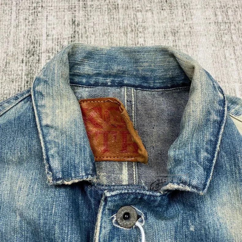 Kapital KAPITAL KOUNTRY Hirata Kazuhiro Nissan washed denim jacket Size US L / EU 52-54 / 3 - 2 Thumbnail