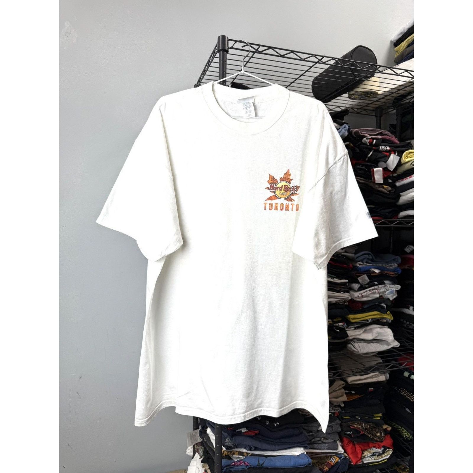 Hard Rock Cafe Vintage 1990’s Hard Rock Cafe Toronto T Shirt Size US XL / EU 56 / 4 - 2 Thumbnail
