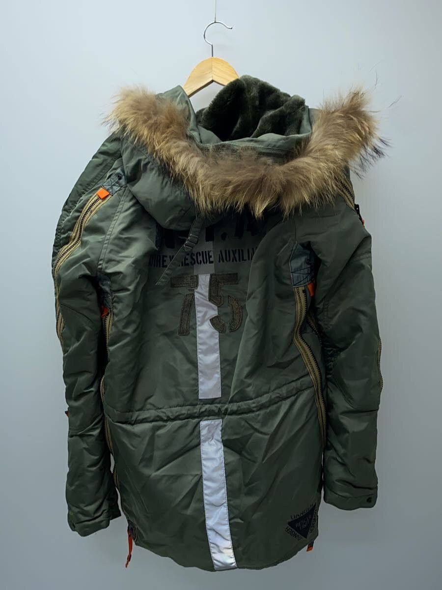Avirex Avirex N-3B Action Type-A Plain Nylon Flight Jacket Khaki Size US XL / EU 56 / 4 - 2 Thumbnail