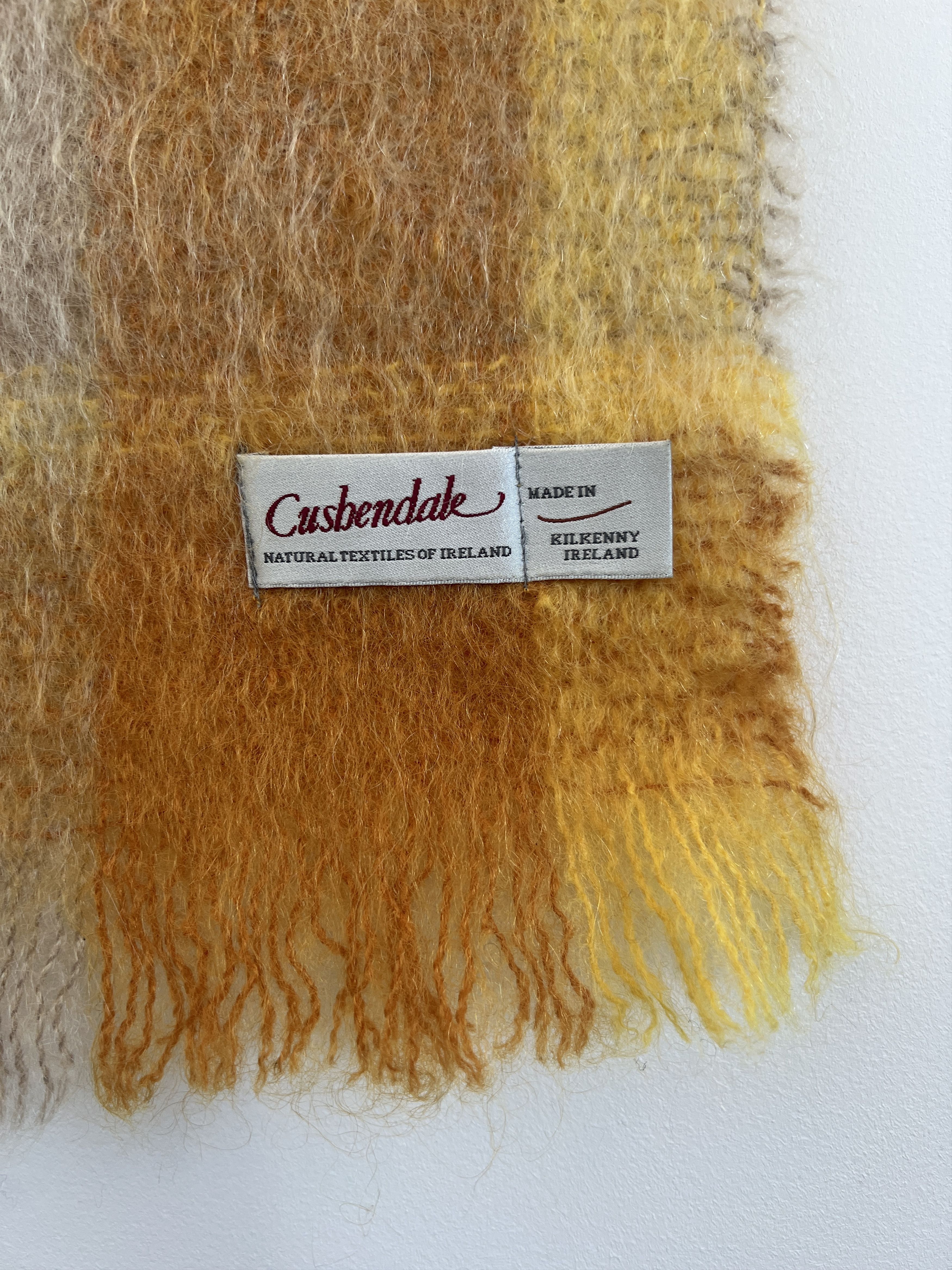 Other Mohair Tartan Scarf Size ONE SIZE - 5 Thumbnail