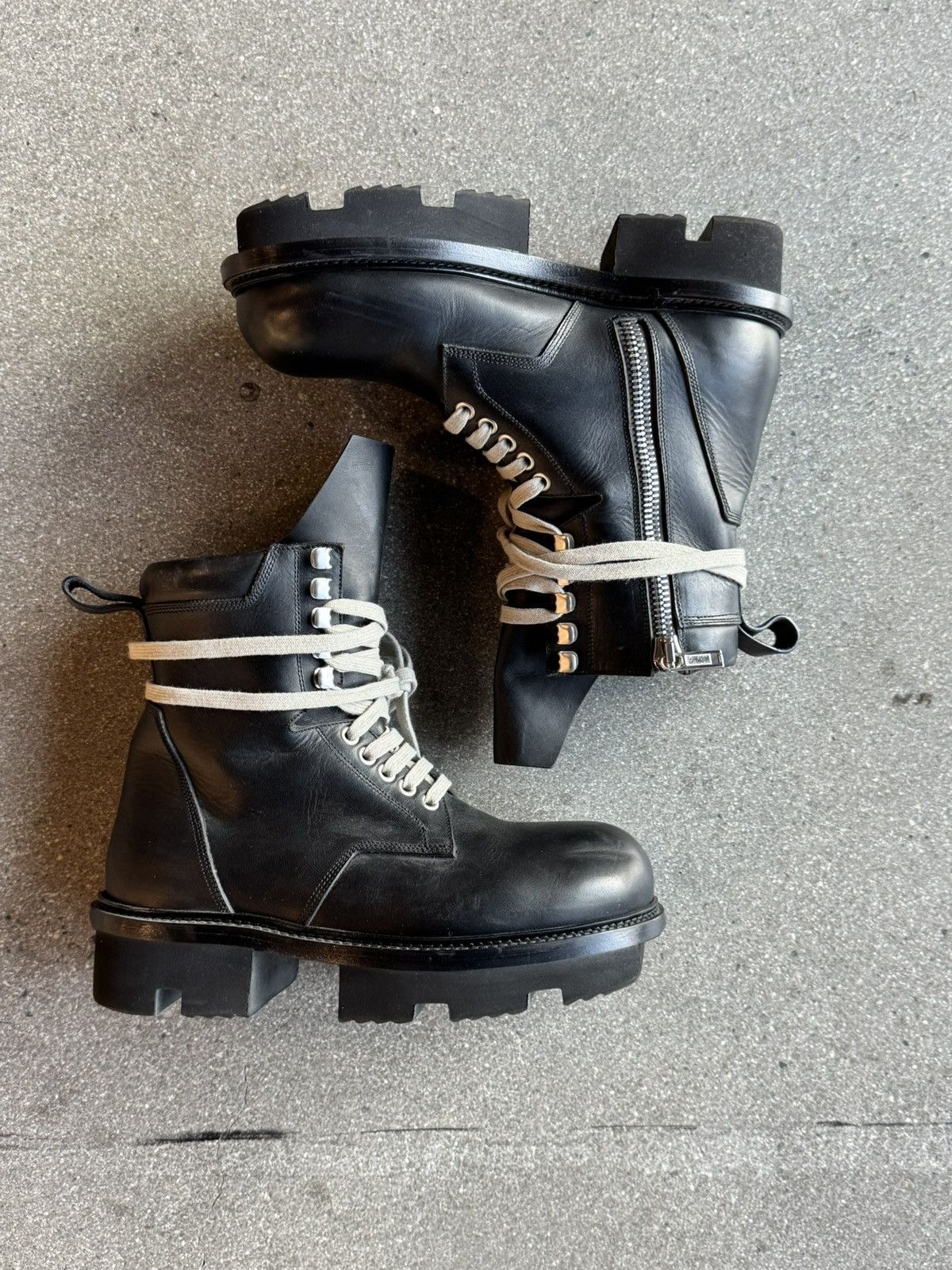 Rick Owens Drkshdw 21SS ARMY MEGATOOTH Rick Owens Megatooth Boots