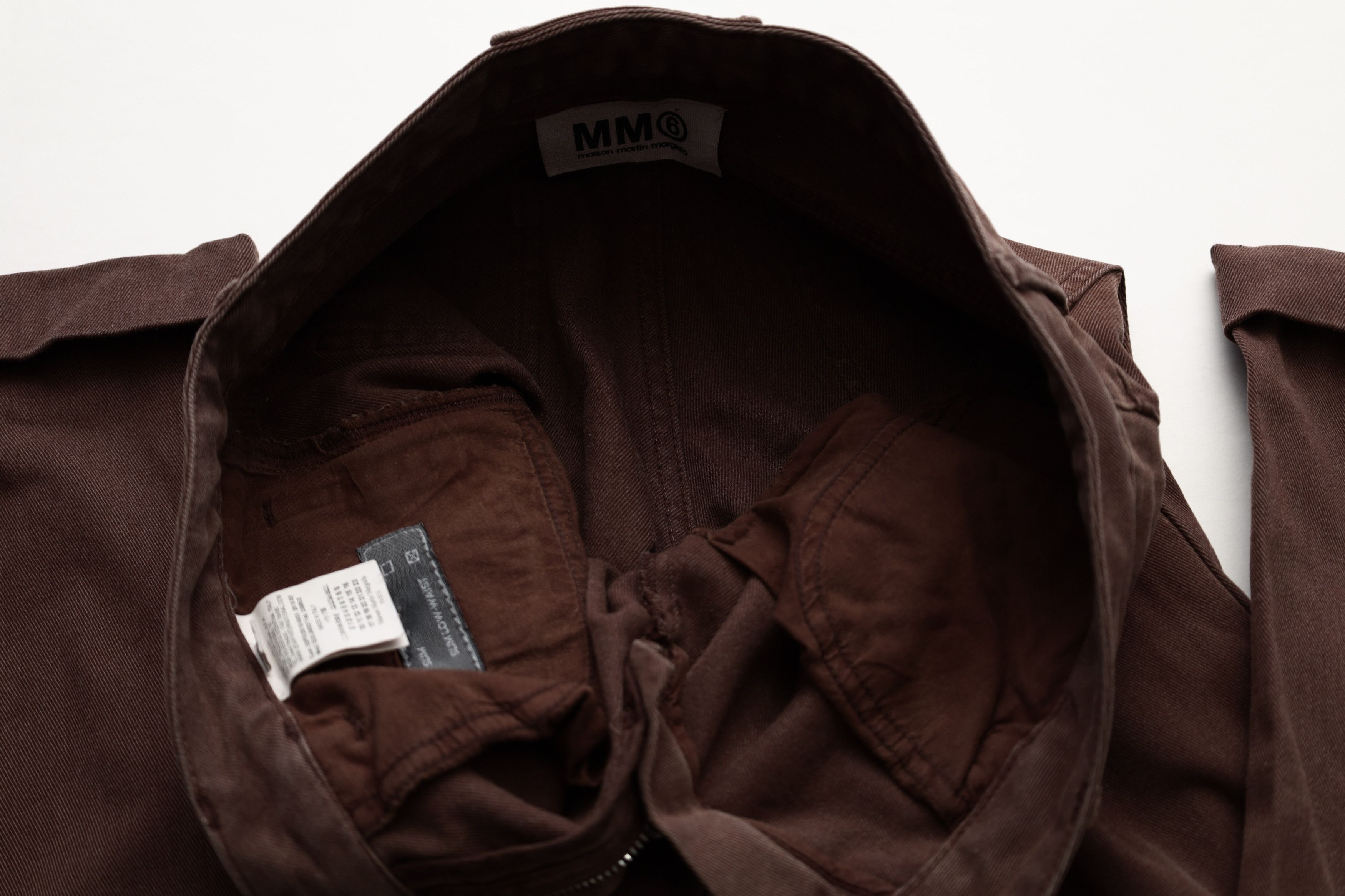 Maison Margiela MM6 Maison Margiela Denim Brown Womens Slim Slow 28 Size 26" / US 2 / IT 38 - 8 Thumbnail