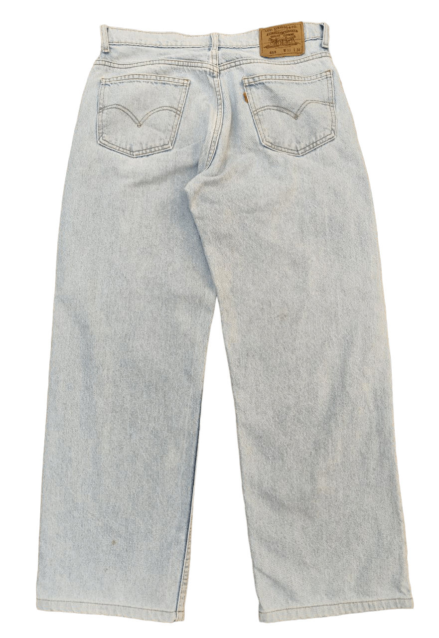 Levi's 90s Vintage Levi's 613 Orange Tab Denim Size US 31 - 2 Thumbnail