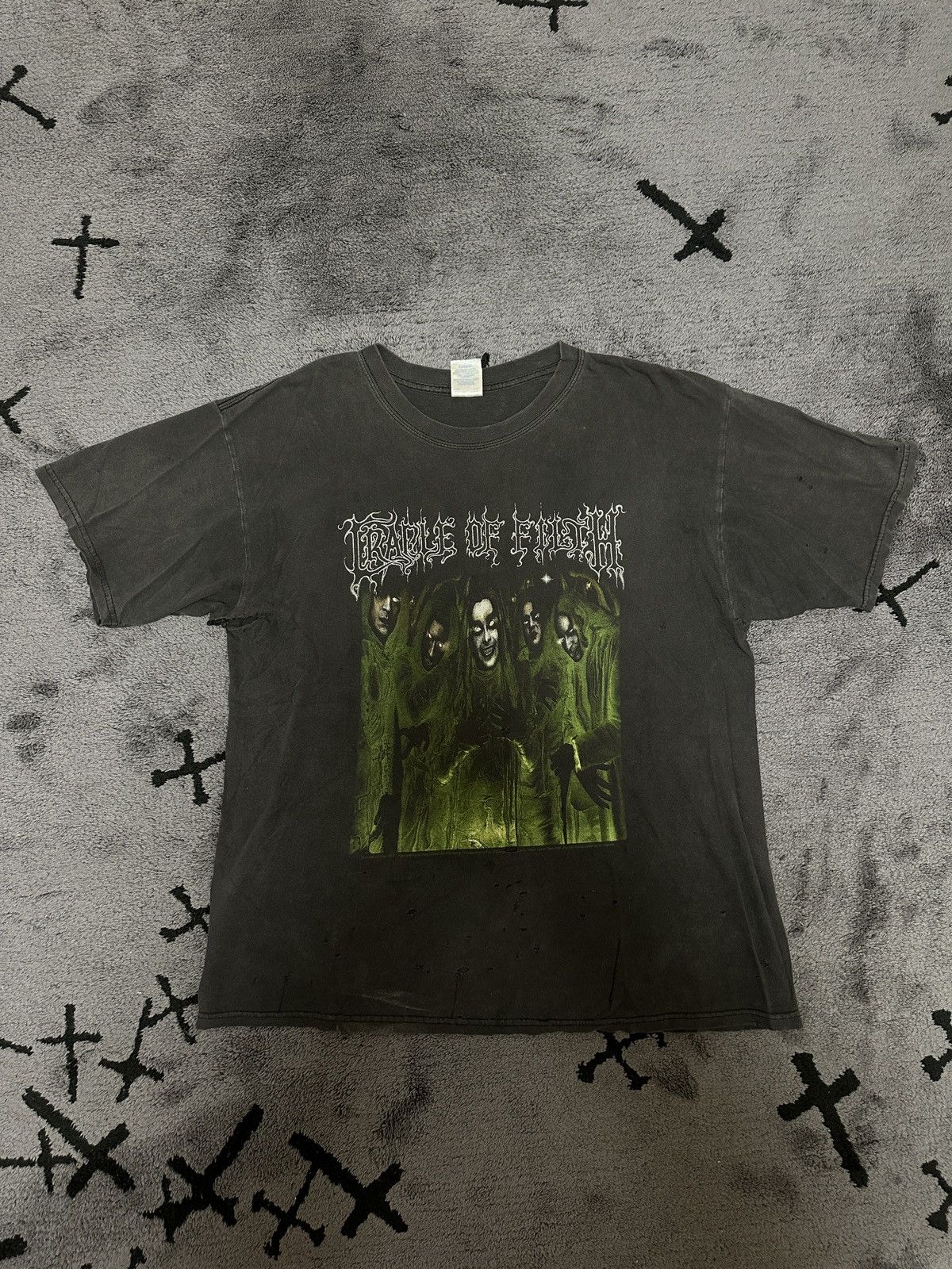 Vintage Cradle of Filth - Carpe Noctem Tee Size US XL / EU 56 / 4 - 1 Thumbnail