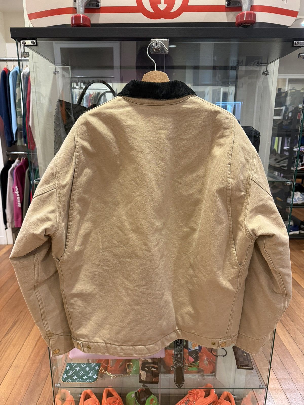 Carhartt Wip Carhartt WIP OG Detroit Jacket - Tan Size US XL / EU 56 / 4 - 2 Thumbnail