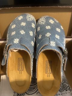 Bravest Studios Bravest Stuidos Denim Paisley Clogs