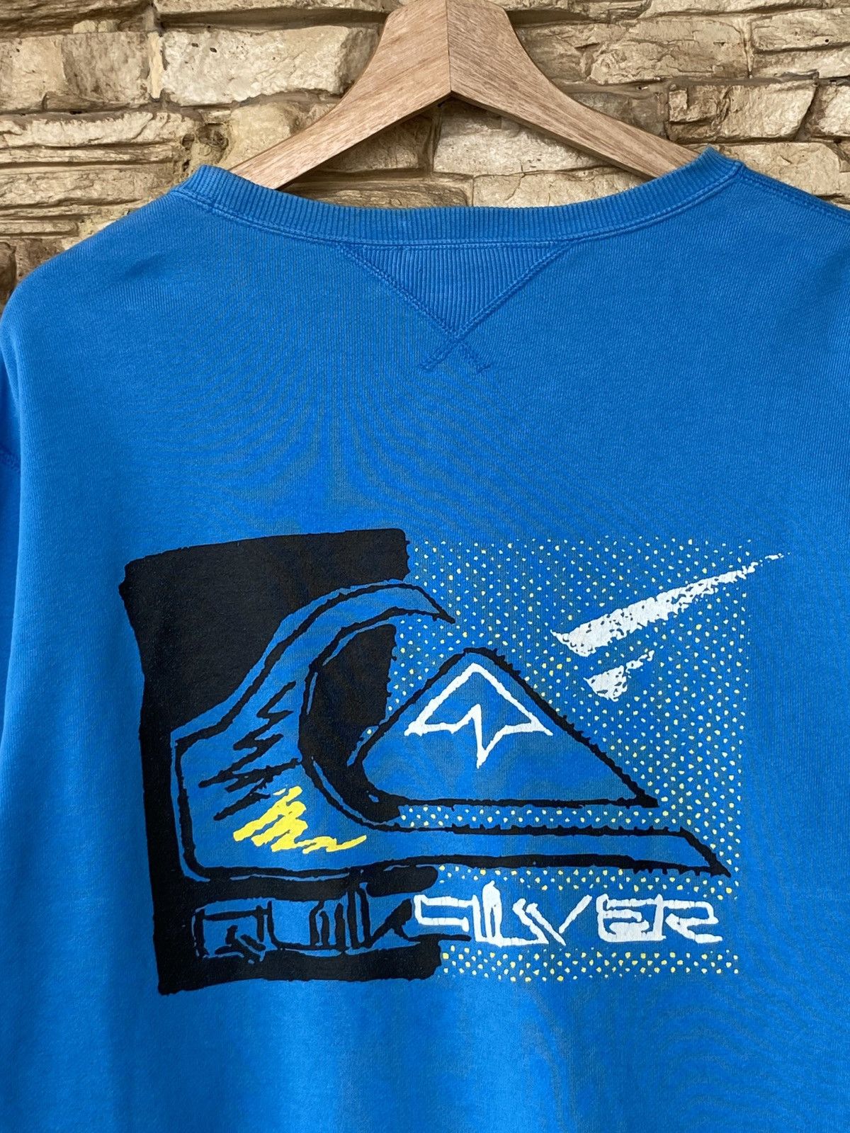 Quiksilver Vintage Quiksilver Backhit Logo Sweatshirt Size US L / EU 52-54 / 3 - 3 Thumbnail