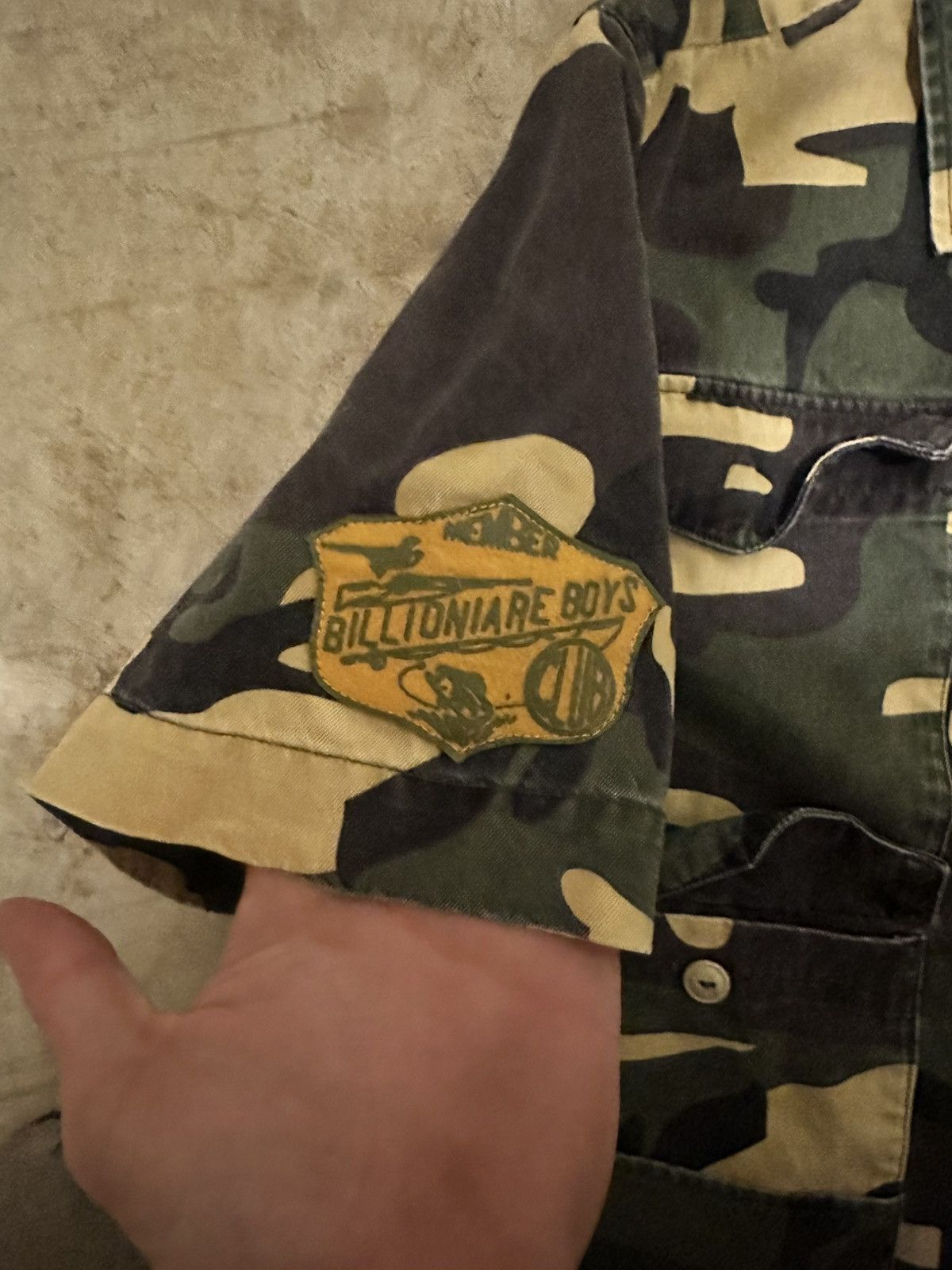 Billionaire Boys Club Billionaire Boys Club x Pharrell F/W12 Camo Button Up Shirt Size US L / EU 52-54 / 3 - 6 Thumbnail