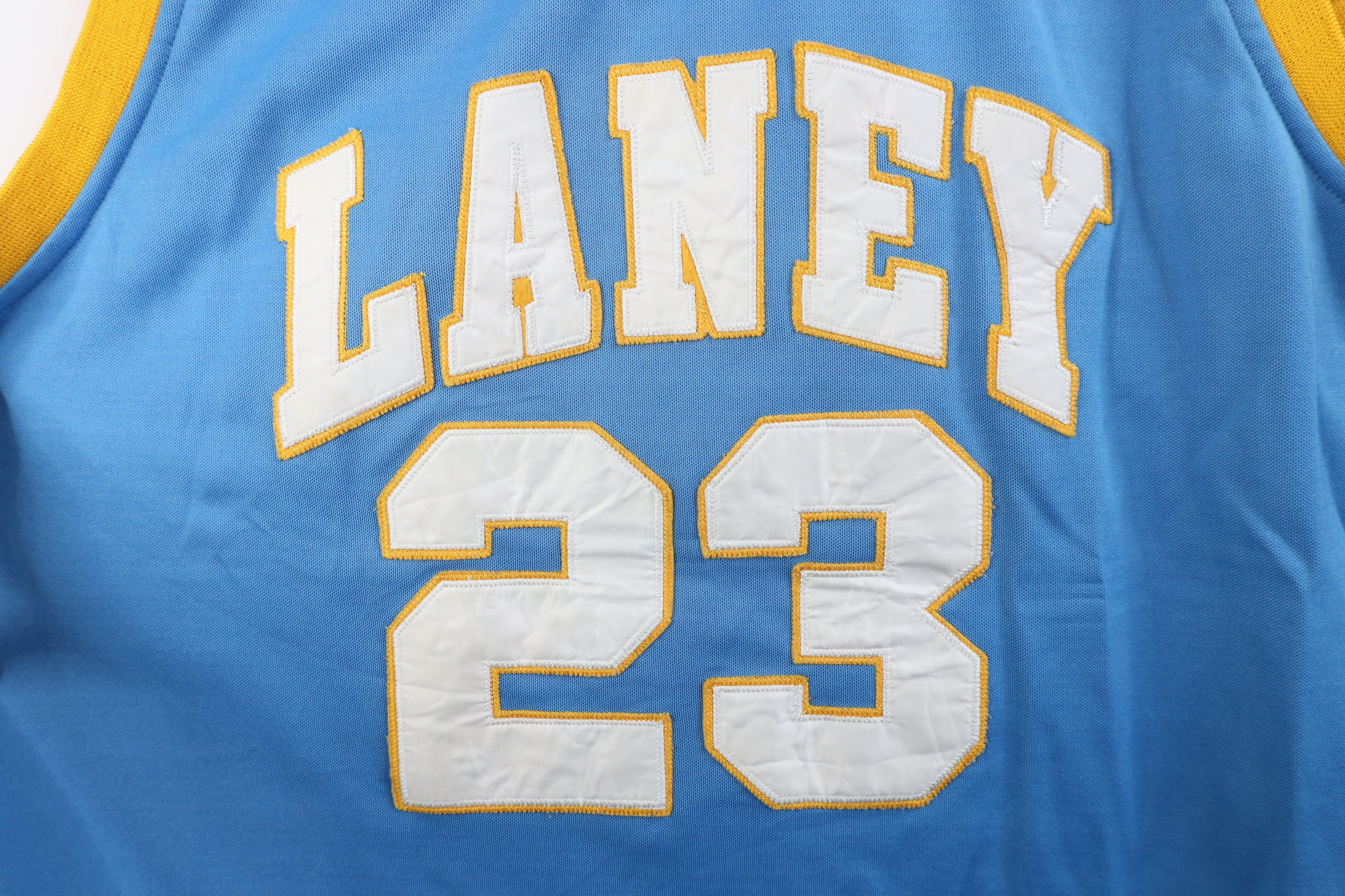 Vintage Vintage Michael Jordan Laney High School Basketball Jersey Size US XXL / EU 58 / 5 - 5 Thumbnail