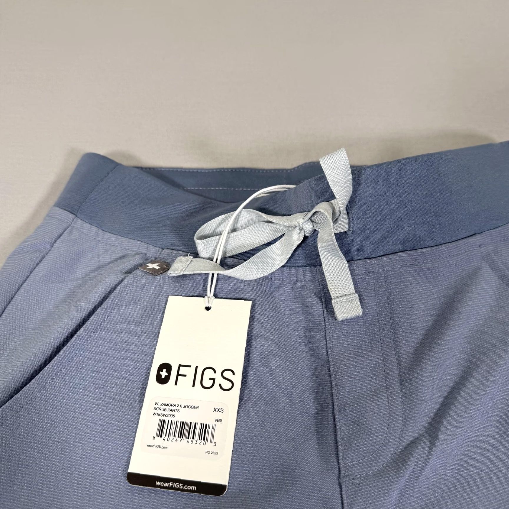 Vintage Figs Zamora 2.0 Jogger Pants Womens XXS Violet Shadow Scrubs Drawstring Blue Size 24" / US 00 / IT 34 - 3 Thumbnail