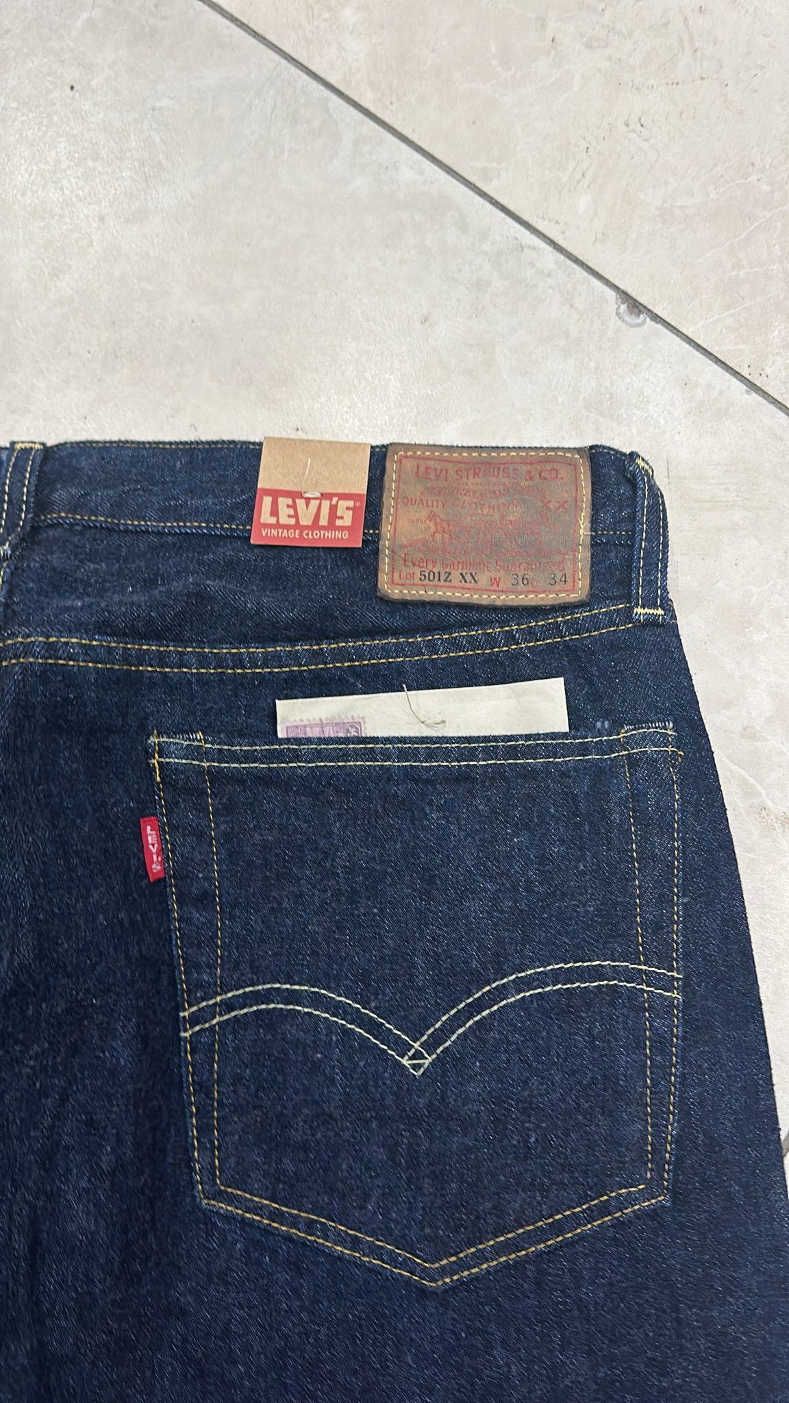 Levi's Vintage Clothing LVC Levi's Vintage Clothing 1954 501XX BigE Selvedge Jeans Size US 36 / EU 52 - 2 Thumbnail