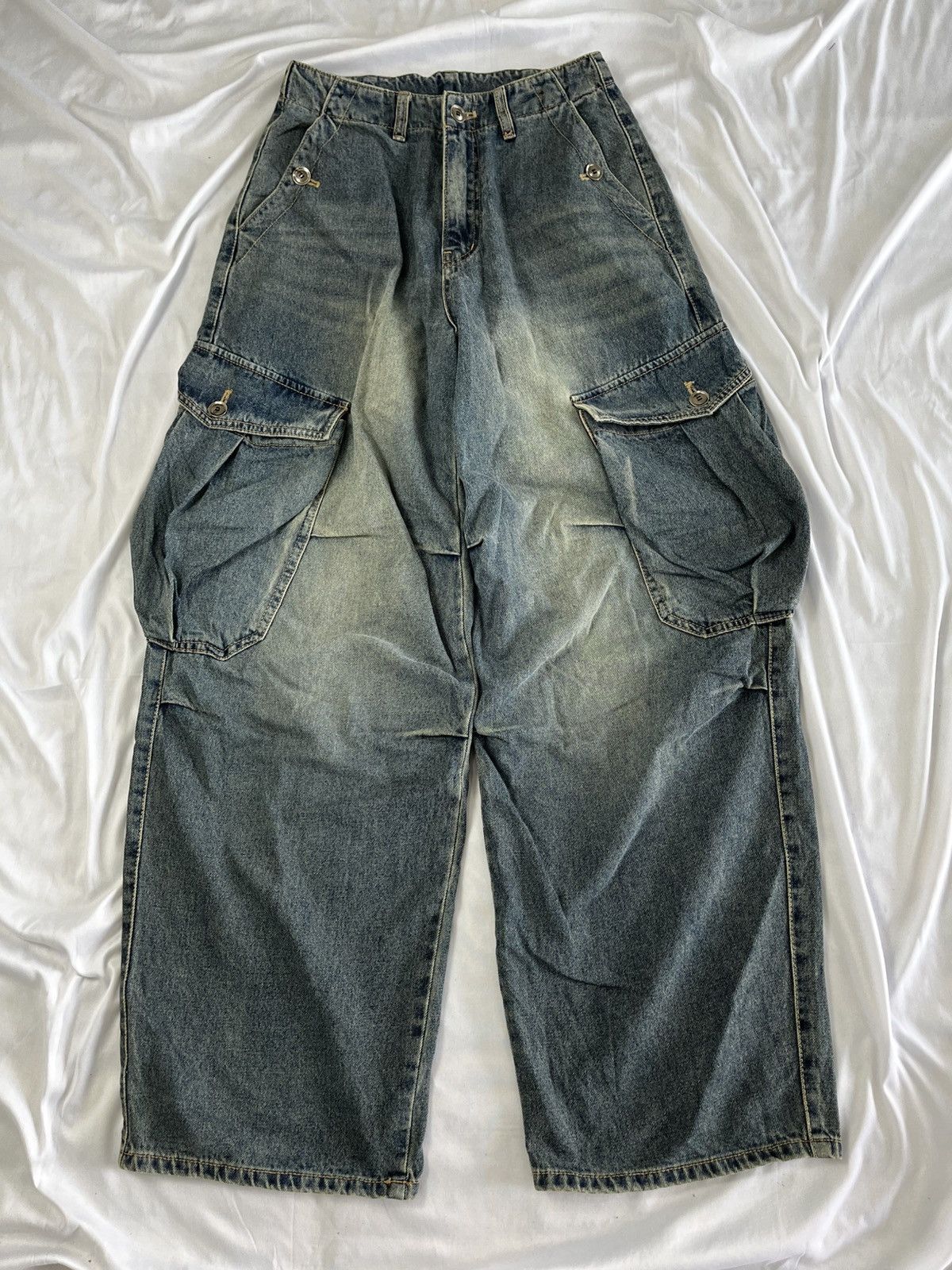 Japanese Brand JAPANESE BAGGY BALLOON PANT JEANS OOT Size US 28 / EU 44 - 4 Thumbnail