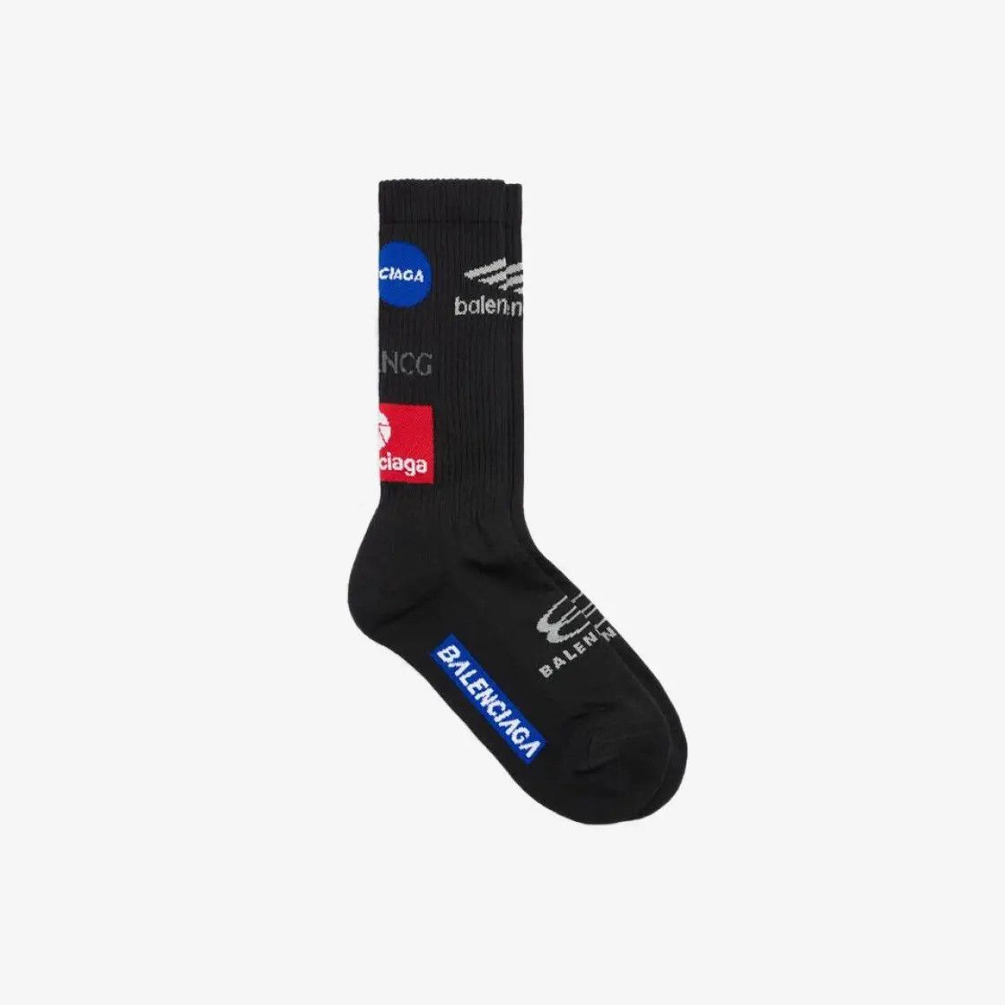 Balenciaga o1s1rm0525 Size: XL / Top League Socks in Multicolor Size ONE SIZE - 1 Thumbnail