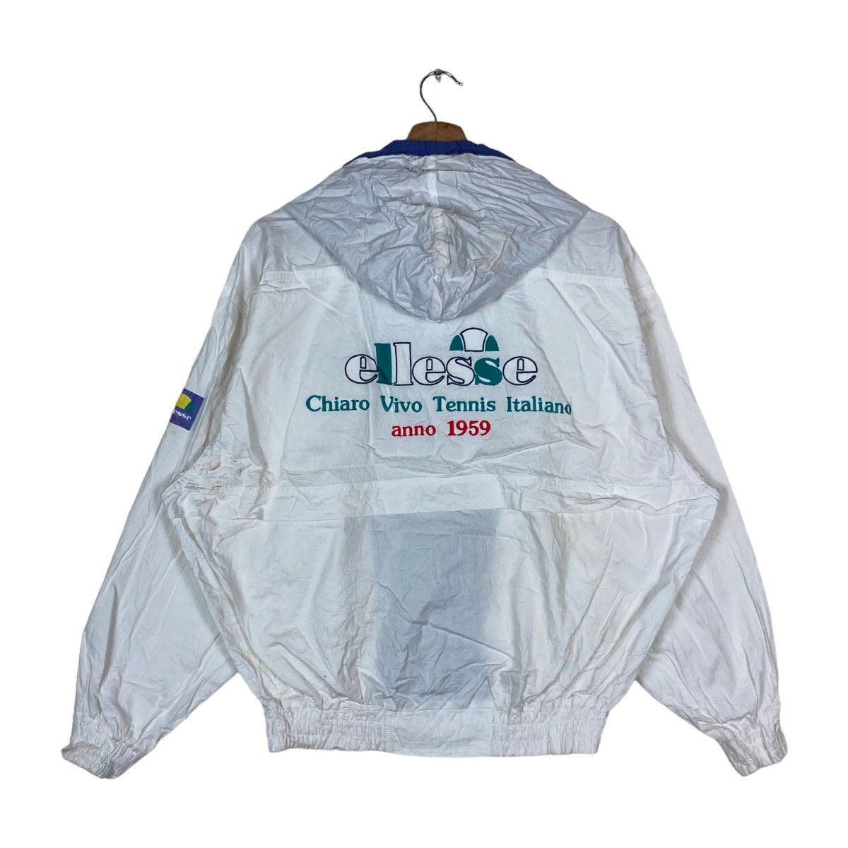 Ellesse Vintage ellesse Mini Logo Snap Button Hoodie Jacket Size US L / EU 52-54 / 3 - 8 Thumbnail