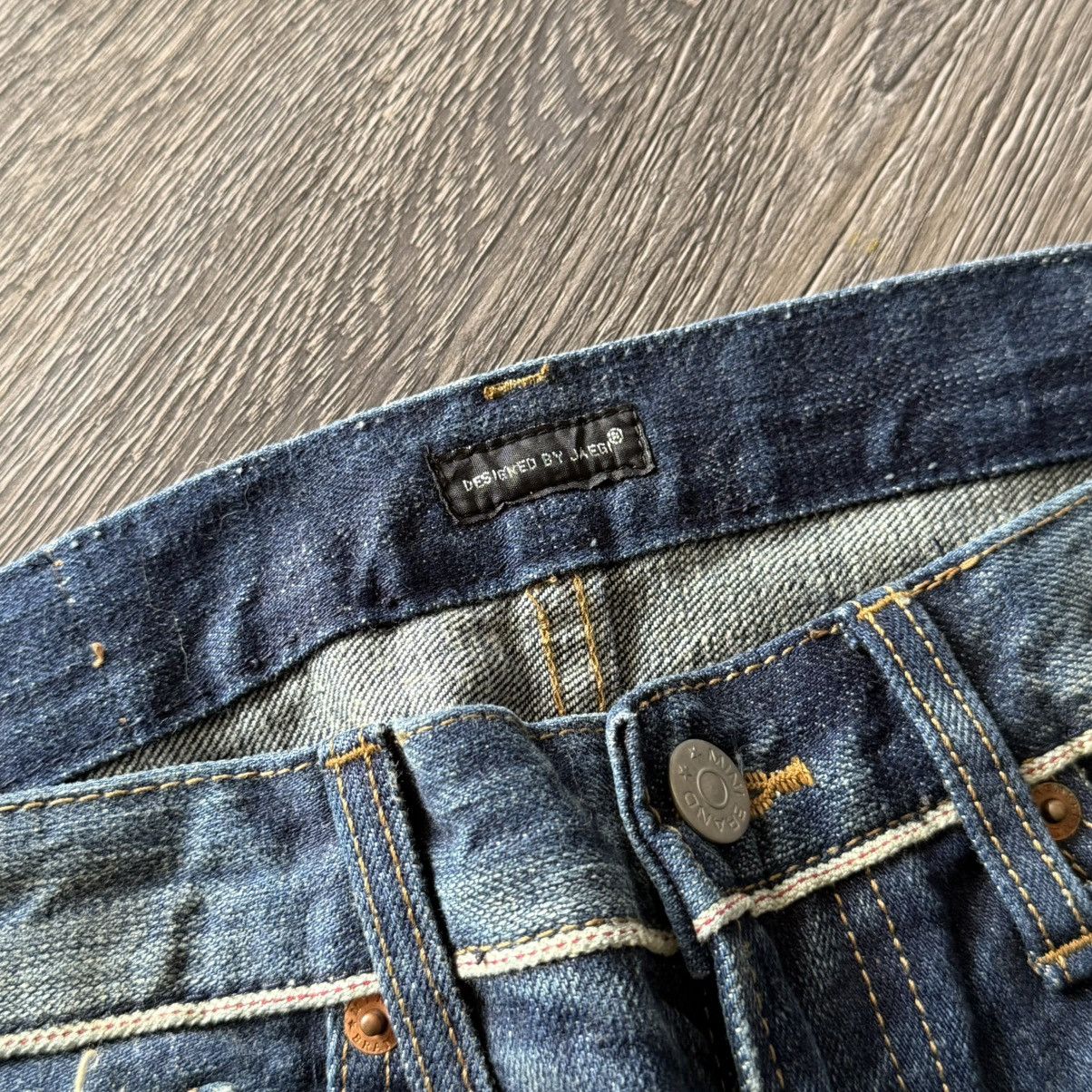 Japanese Brand Mini brand By Jaegi Selvedge Jeans💥 Size US 31 - 5 Thumbnail