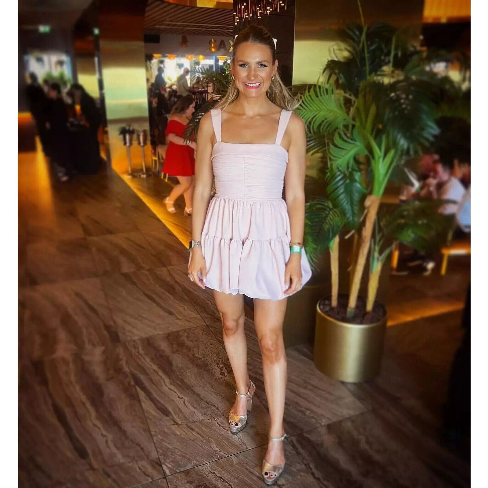 Zara ZARA BLOGGER FAVE!!! Ruched Mini Dress NWT Size L / US 10 / IT 46 - 22 Thumbnail