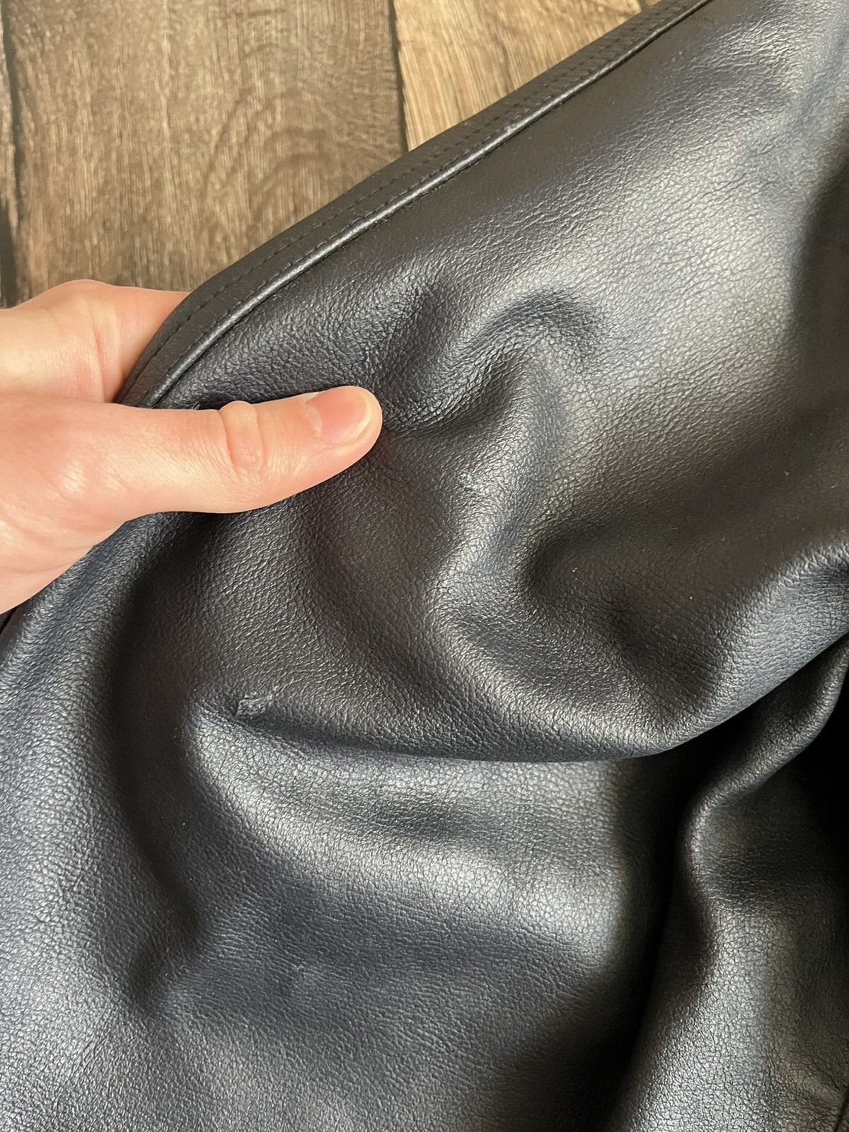 Avirex × Leather Avirex Wool/Leather Varsity Reversible Bomber Jacket Size US XL / EU 56 / 4 - 7 Thumbnail