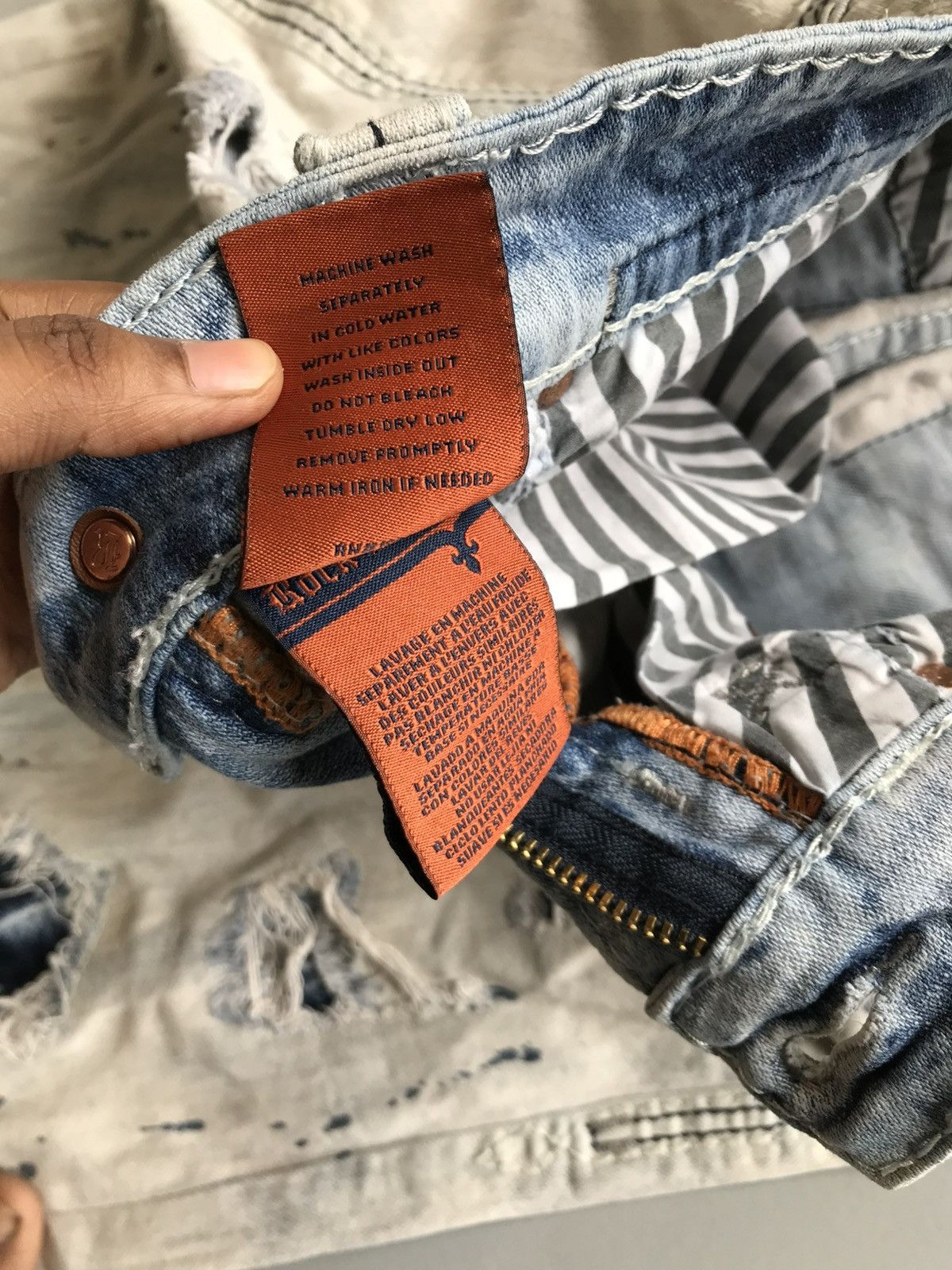 Rock Revival Vintage rock revival acid wash denim Size US 32 / EU 48 - 6 Thumbnail