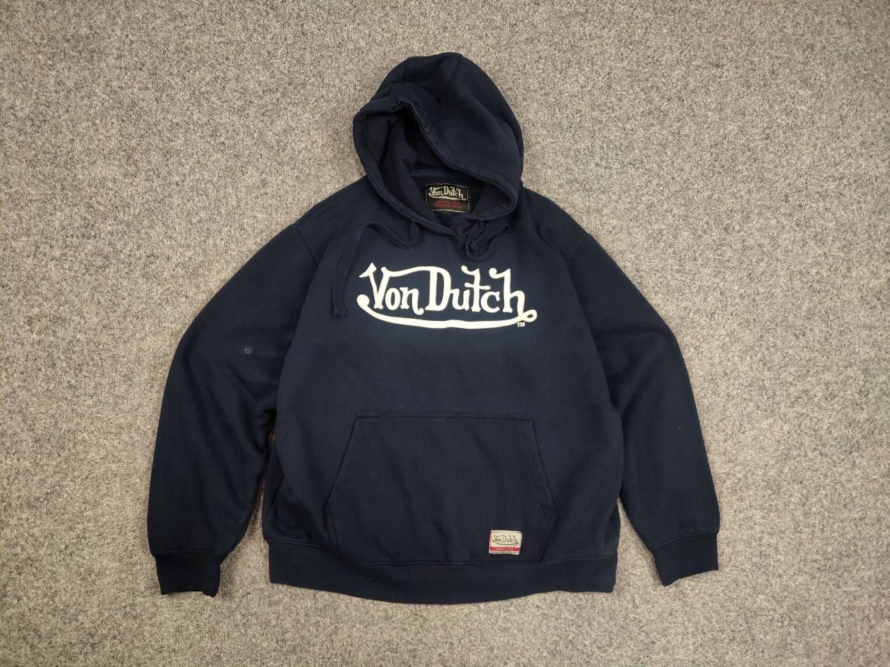 Vintage Vintage Von Dutch logo Blue Hoodie Y2K Style Size US S / EU 44-46 / 1 - 12 Thumbnail