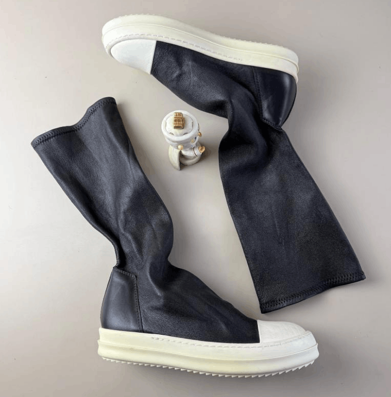 Rick Owens Rick Owens Hi-Top Sneakers Size US 5 / IT 35 - 2 Thumbnail