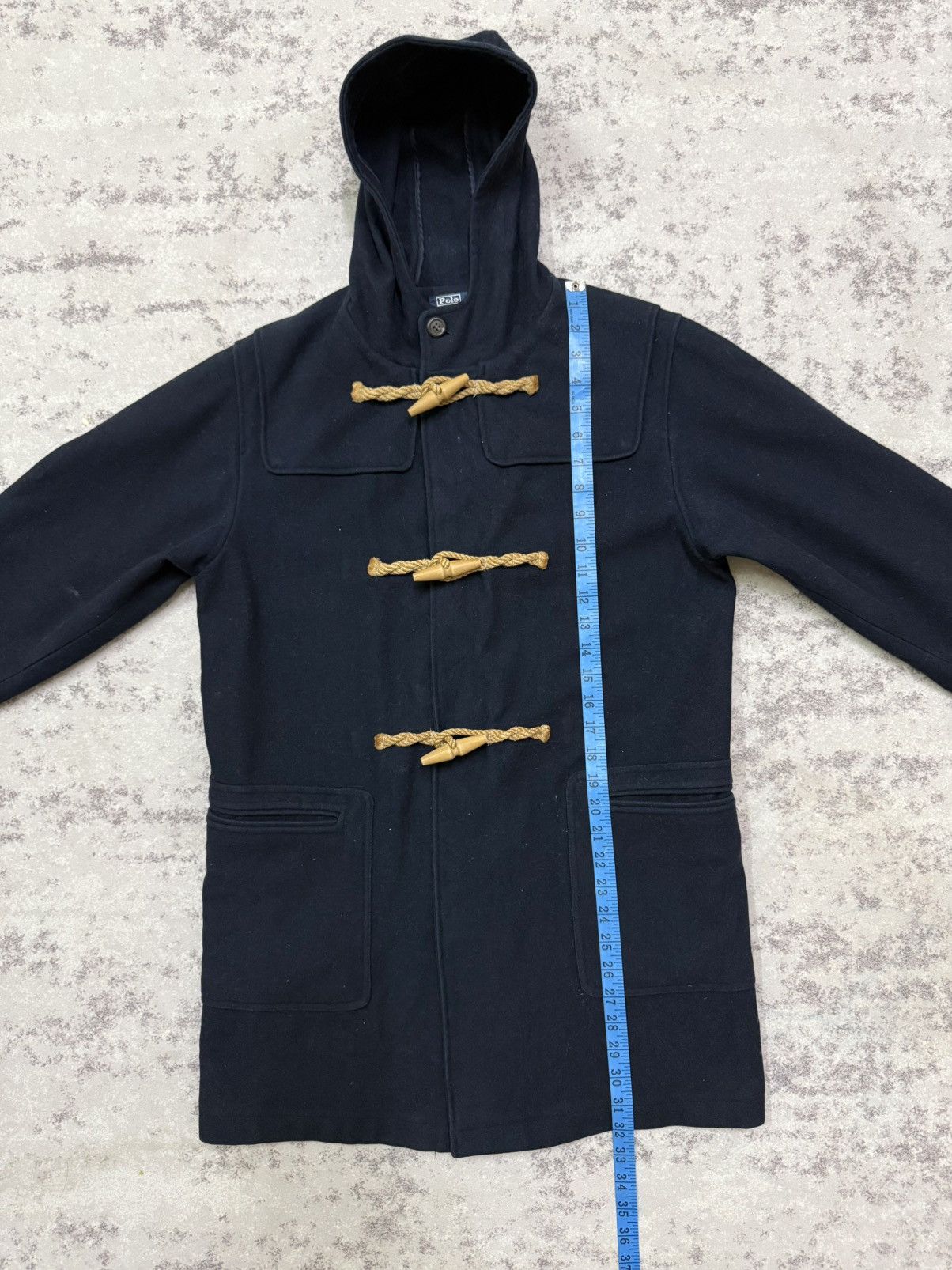 Polo Ralph Lauren Vintage Polo Ralph Lauren Duffle Parka Wool Jacket Hoodie Size S / US 4 / IT 40 - 16 Thumbnail