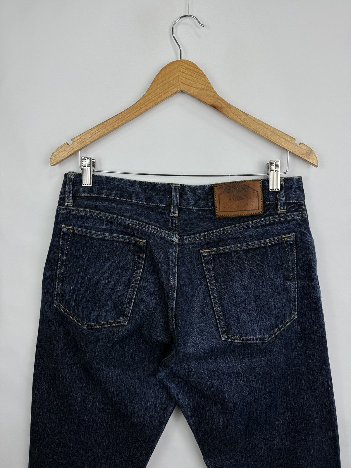 Blackhorse Lane Ateliers 🇬🇧 Blackhorse Lane Ateliers Selvedge Denim Jeans Made London Size US 30 / EU 46 - 10 Thumbnail