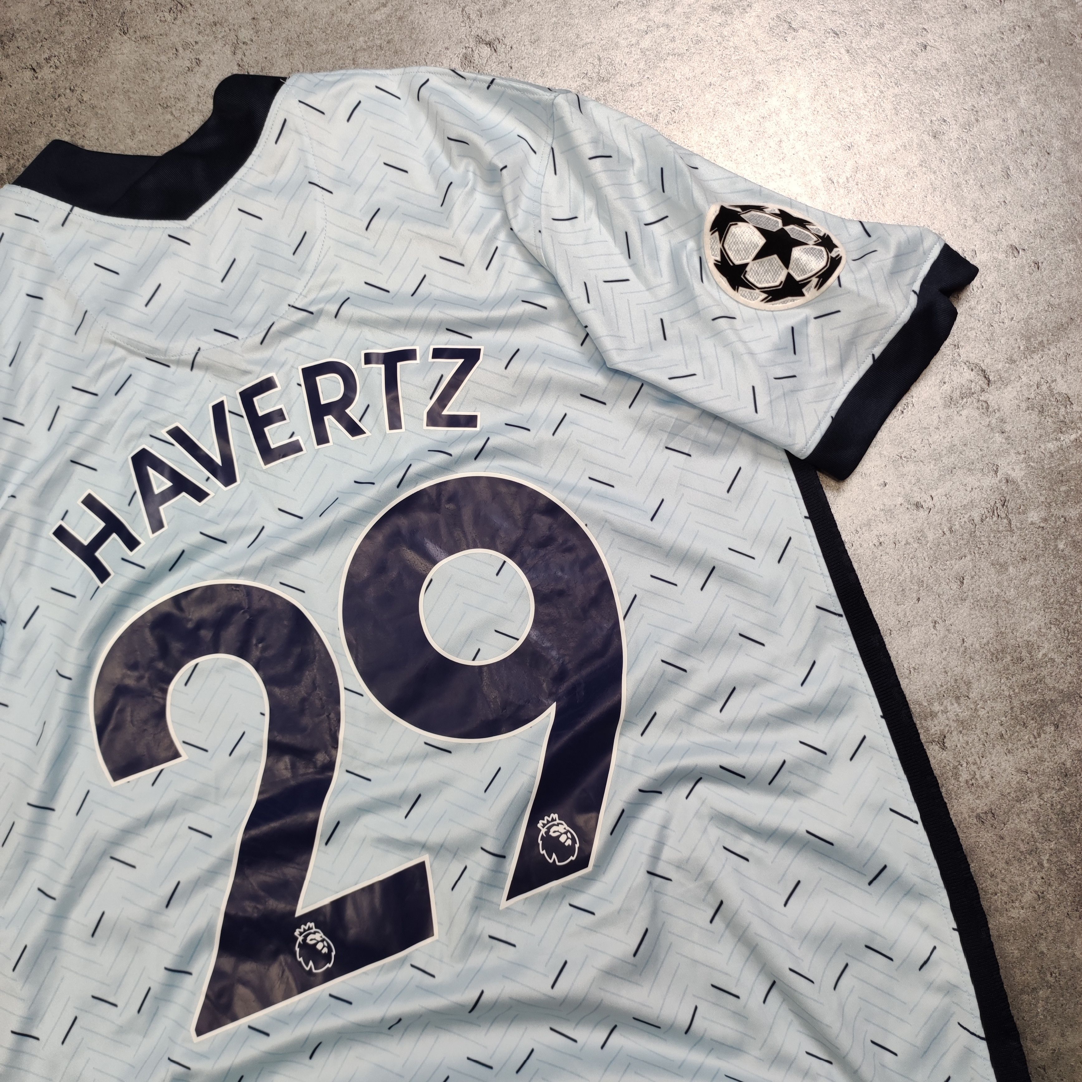 Chelsea Soccer × Nike RARE Chelsea London Football UCL #29 Havertz 2020 Jersey Size US XL / EU 56 / 4 - 13 Thumbnail