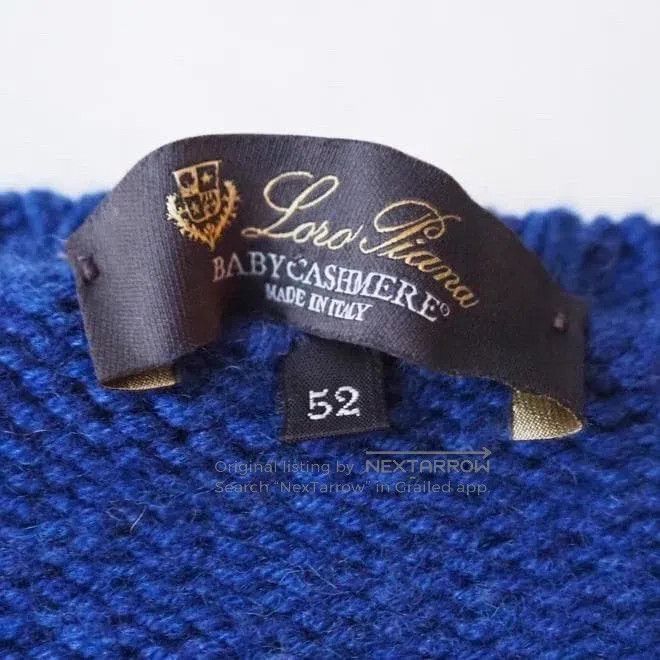 Loro Piana Loro Piana 100% baby cashmere knitted sweater Size US L / EU 52-54 / 3 - 8 Thumbnail