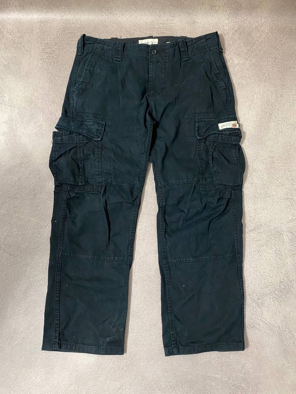 Denim & Supply Ralph Lauren × Ralph Lauren Denim Supply Ralph Lauren vintage cargo baggy pants Size US 33 - 1 Thumbnail