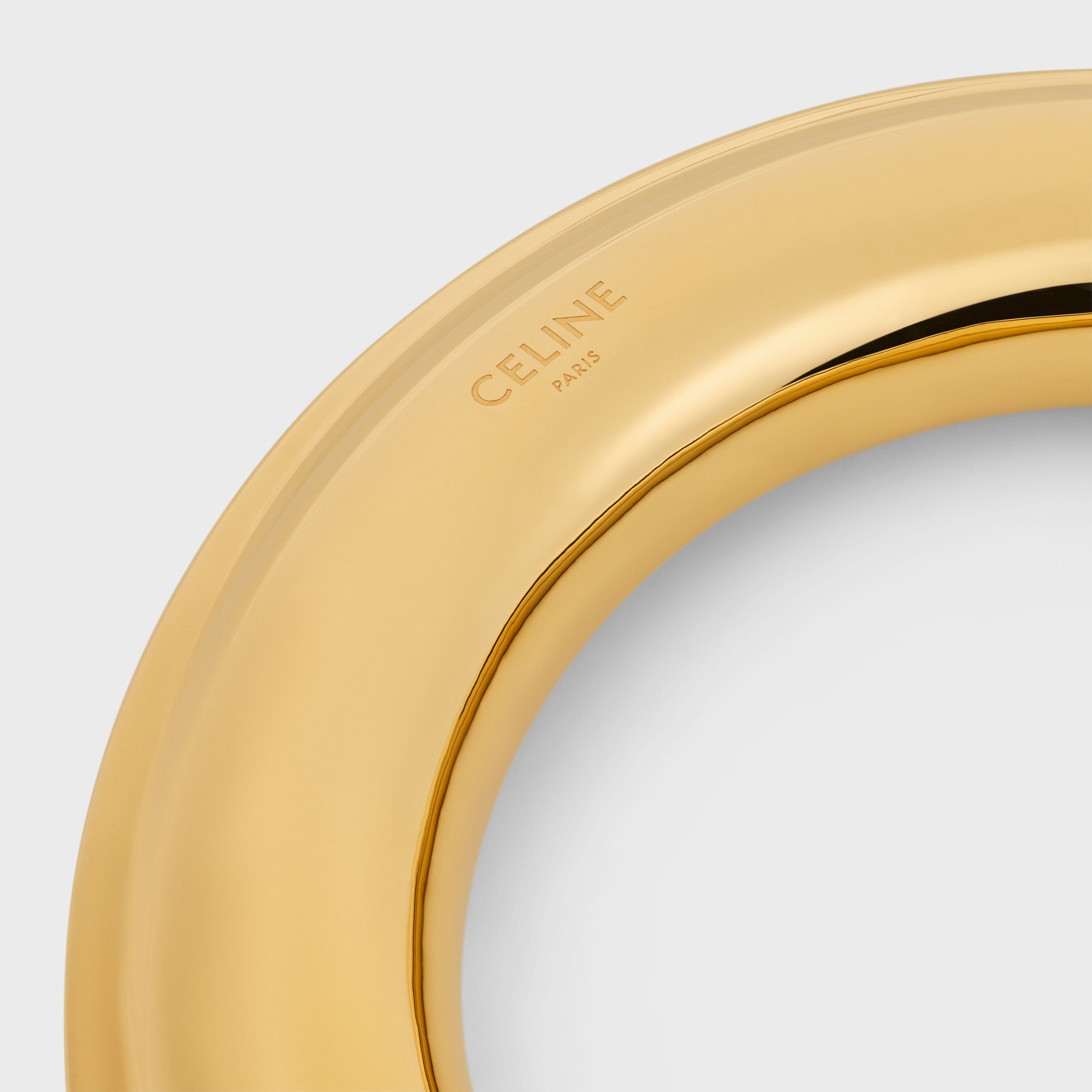 Celine o1bcso1str0925 461HC6ALM Size: OS / Bangle in Gold Size ONE SIZE - 4 Thumbnail