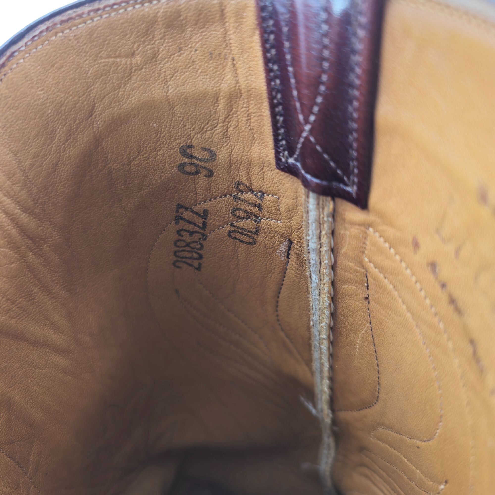 Lucchese Vintage Lucchese 1980 San Antonio French Toe Brown Mens 9C Size US 9 / EU 42 - 3 Thumbnail