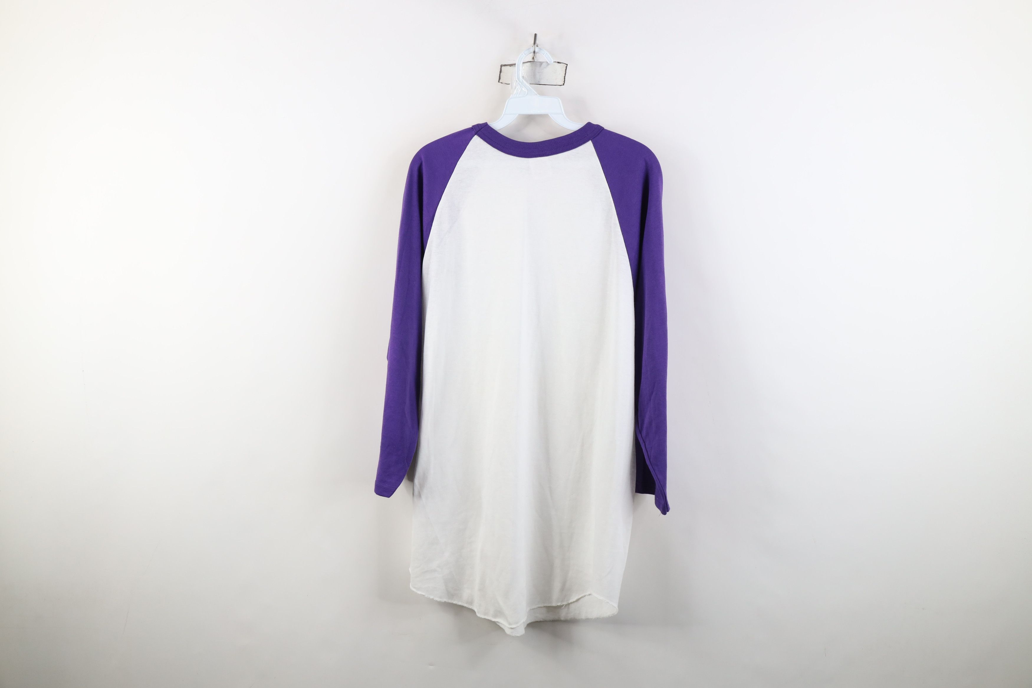 Vintage Vintage 90s Streetwear 3/4 Sleeve Baseball Raglan T-Shirt Size US L / EU 52-54 / 3 - 13 Thumbnail
