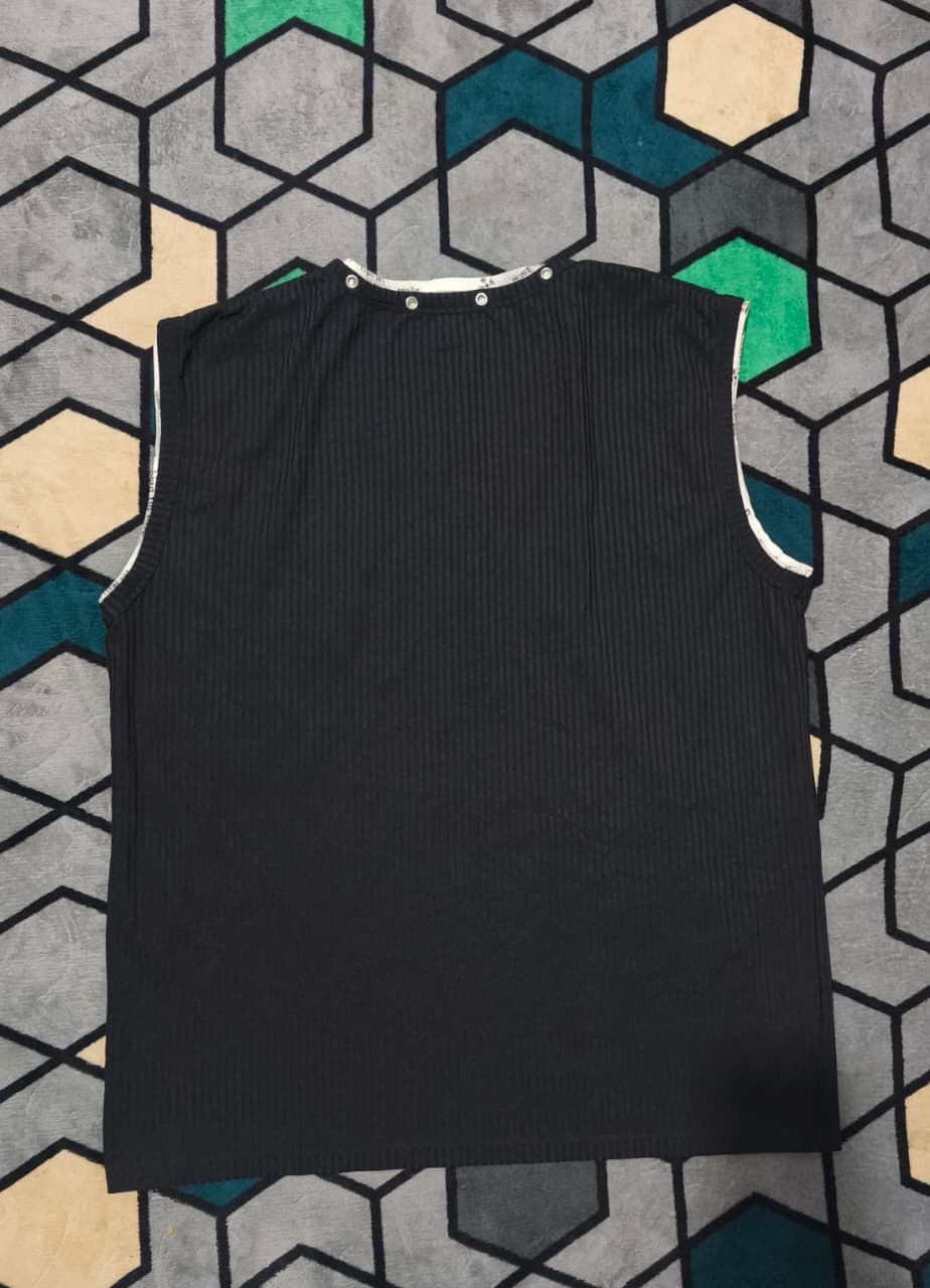 Japanese Brand Y2K Heisei Big Brother Style Tank Top | TimeStep Size US L / EU 52-54 / 3 - 3 Thumbnail