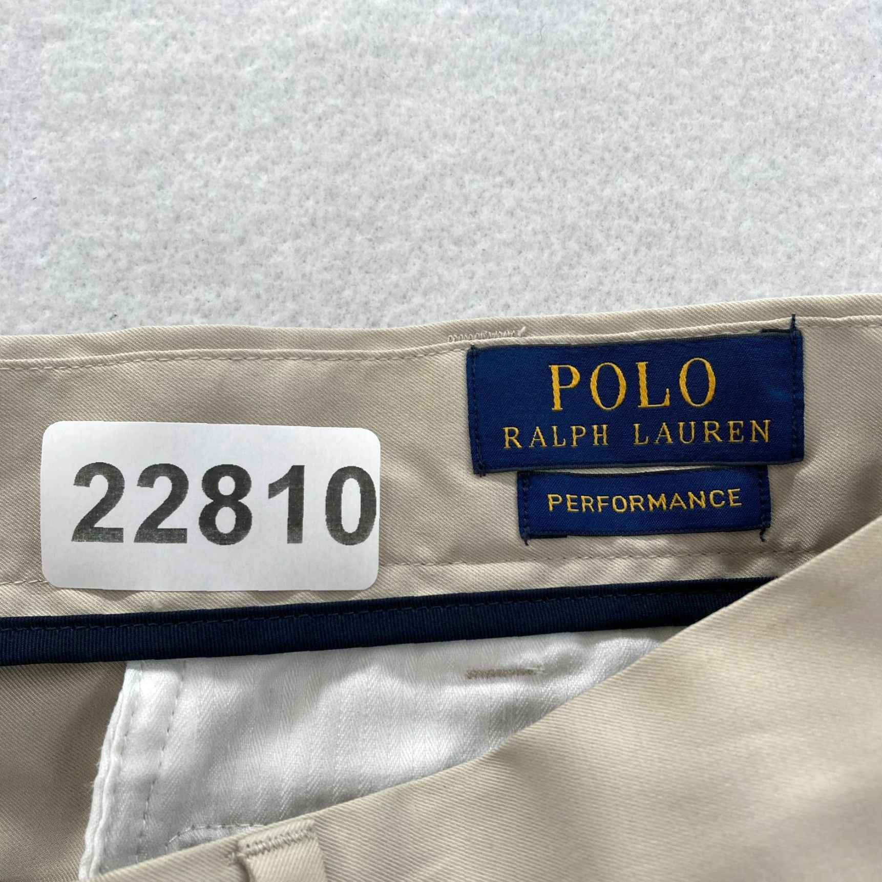 Polo Ralph Lauren Polo Ralph Lauren Golf Pants Mens 34x32 Beige Performance Stretch Classic Fit Size US S / EU 44-46 / 1 - 5 Thumbnail