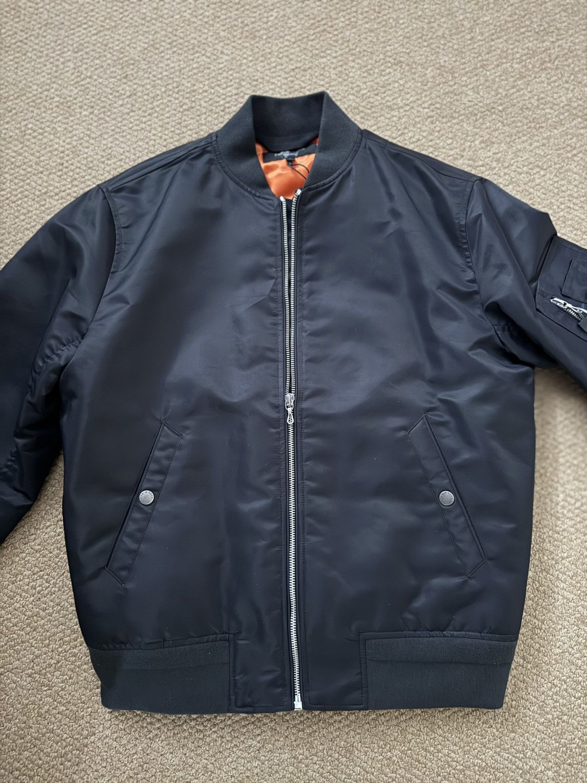 Rag & Bone Rag & Bone Manston Bomber Jacket Black Small BNWT Size US S / EU 44-46 / 1 - 4 Thumbnail