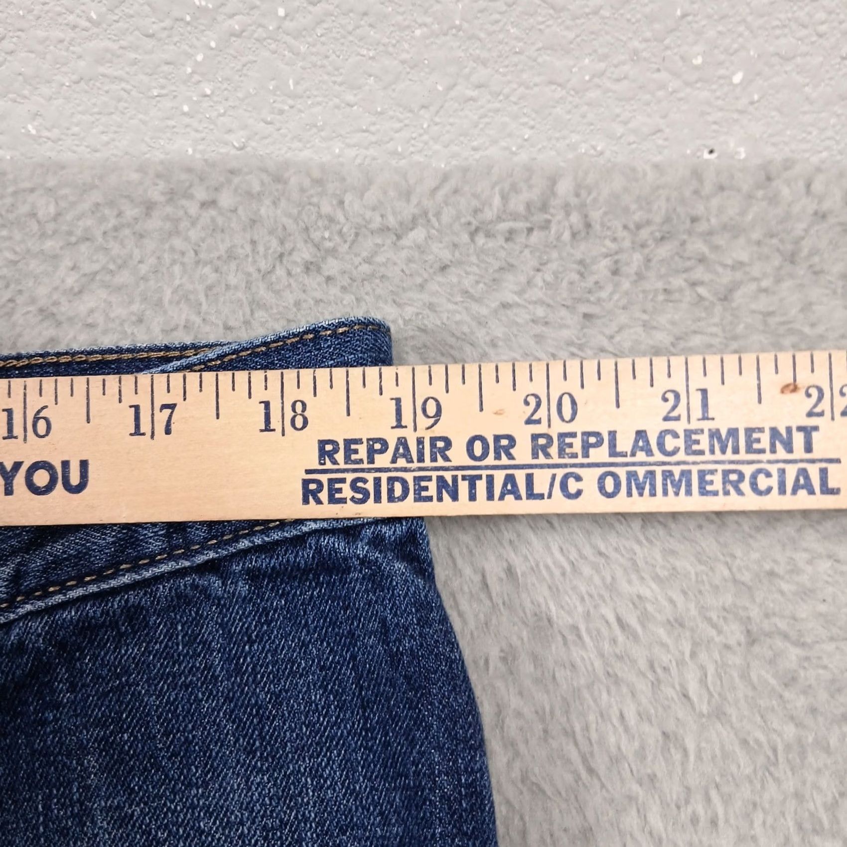 Vintage Calvin Klein Jeans Blue Straight Leg Jeans 38x30 Mens Made in Mexico Denim Size US 38 / EU 54 - 7 Thumbnail