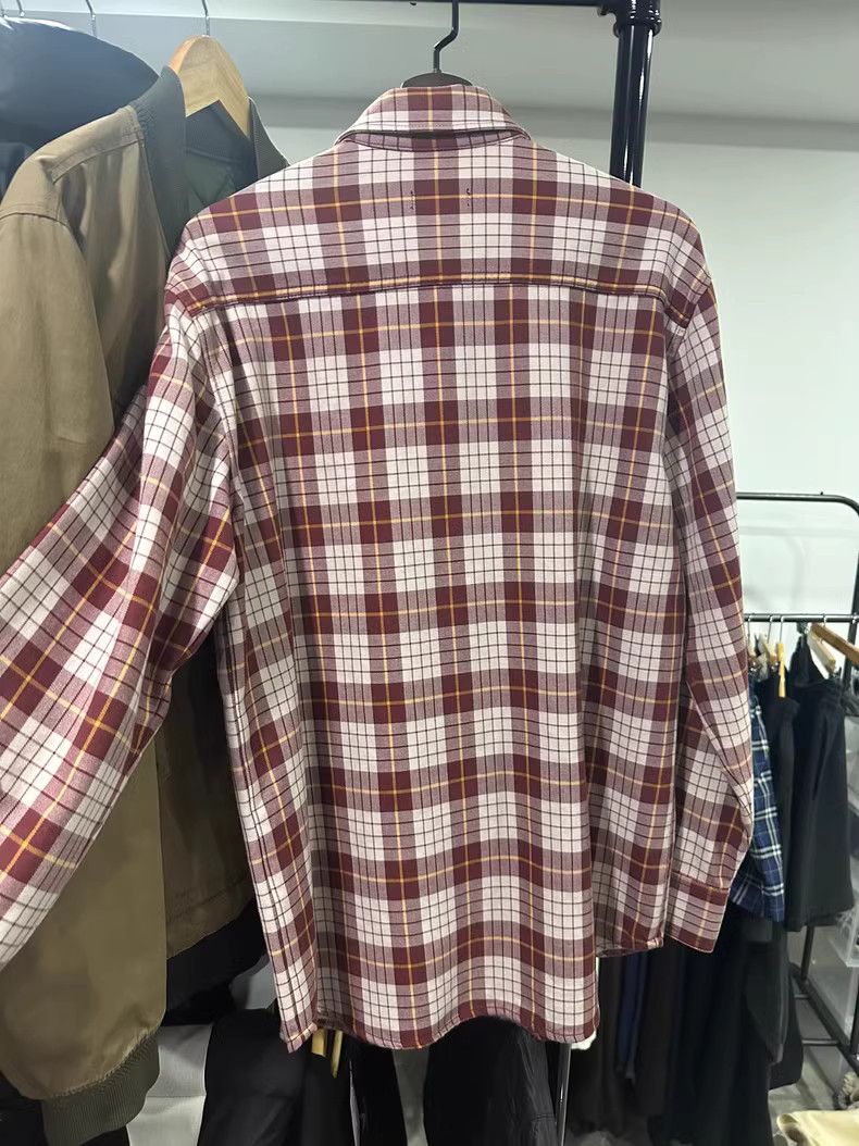 Raf Simons Raf Simons 18ss plaid leather shirt jacket Size US L / EU 52-54 / 3 - 2 Thumbnail